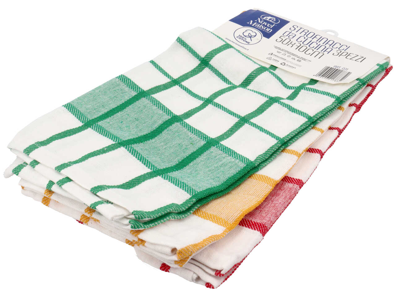 STROFINACCI COTONE SET DA 3 STROFINACCI STROFINACCI COTONE SET DA 3 STROFINACCI