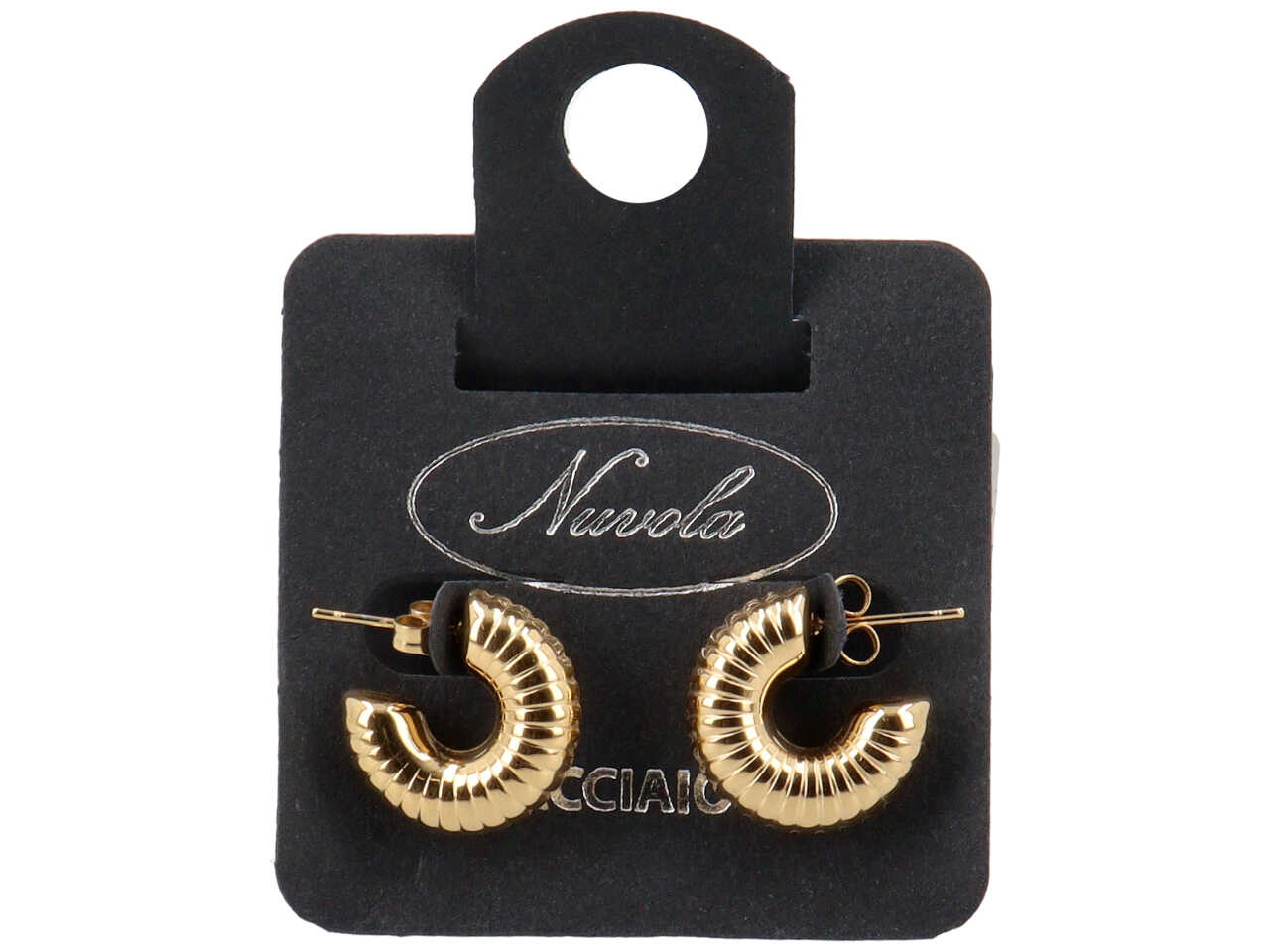 CERCHIO 3D EXTATUBE RIGATO 15MM ORO FYE76G CERCHIO 3D EXTATUBE RIGATO 15MM ORO FYE76G