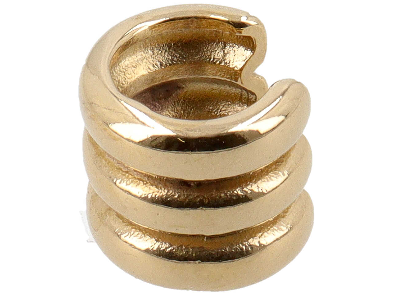 EAR CUFF ORECCHINO 3CERCHI UNITI 15MM DKCUFF4G
