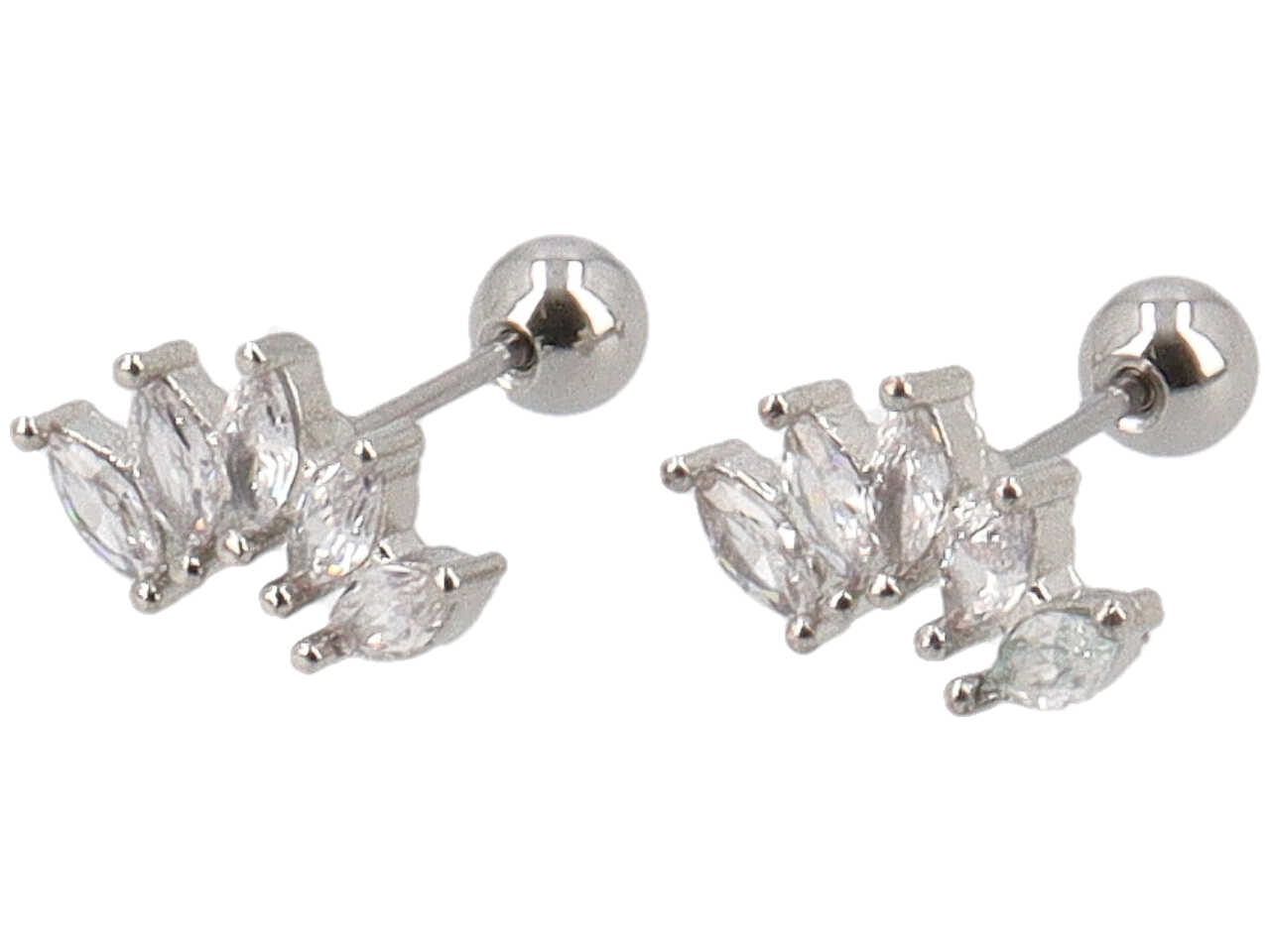 ORECCHINO PIERCING CRESTA 5 NAVETTE DPR106