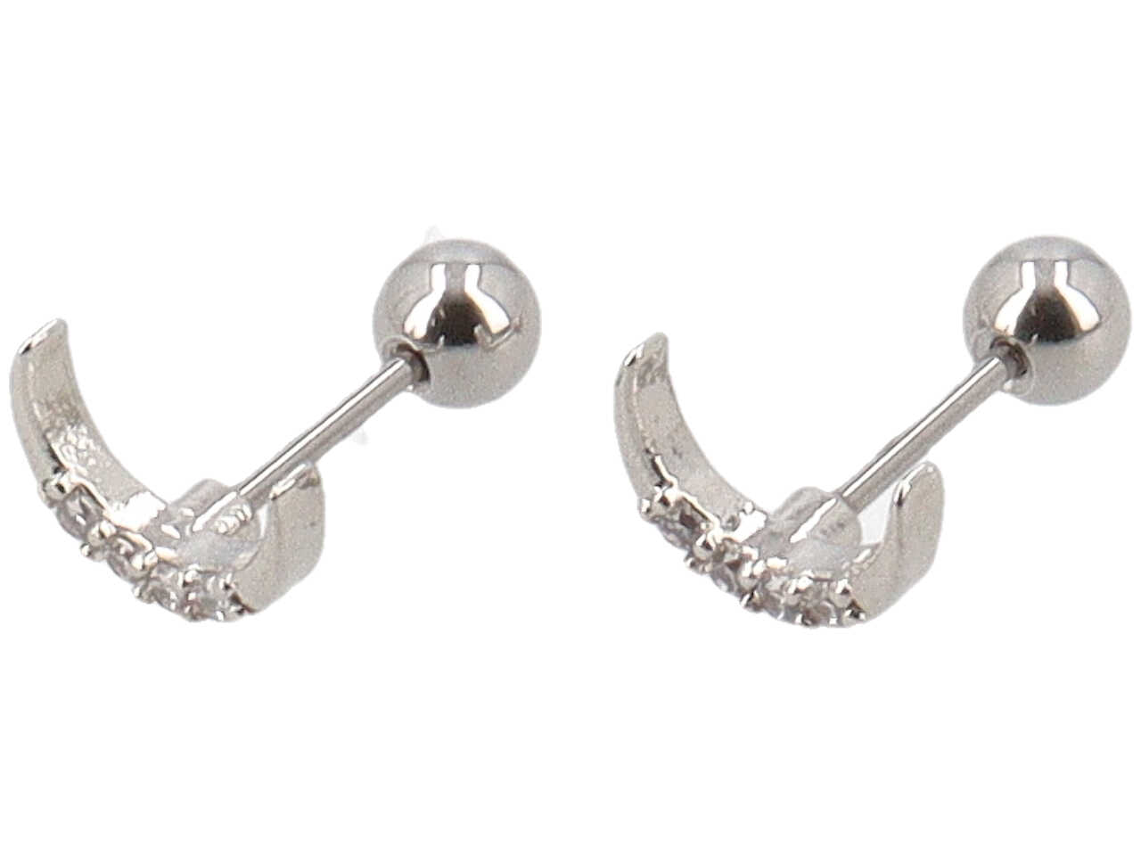 ORECCHINO PIERCING LUNA CRYSTAL DPR109