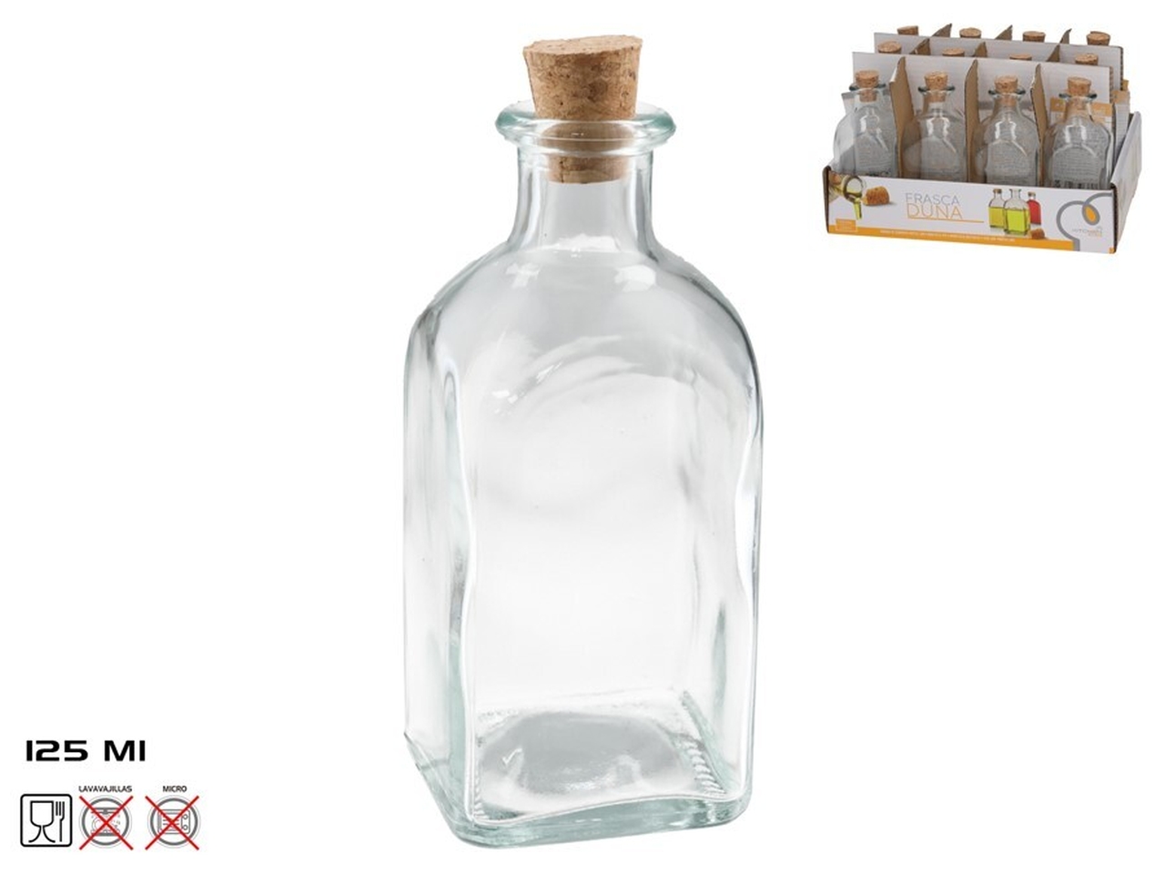 BOTTIGLIA IN VETRO 125ML BOTTIGLIA IN VETRO 125ML