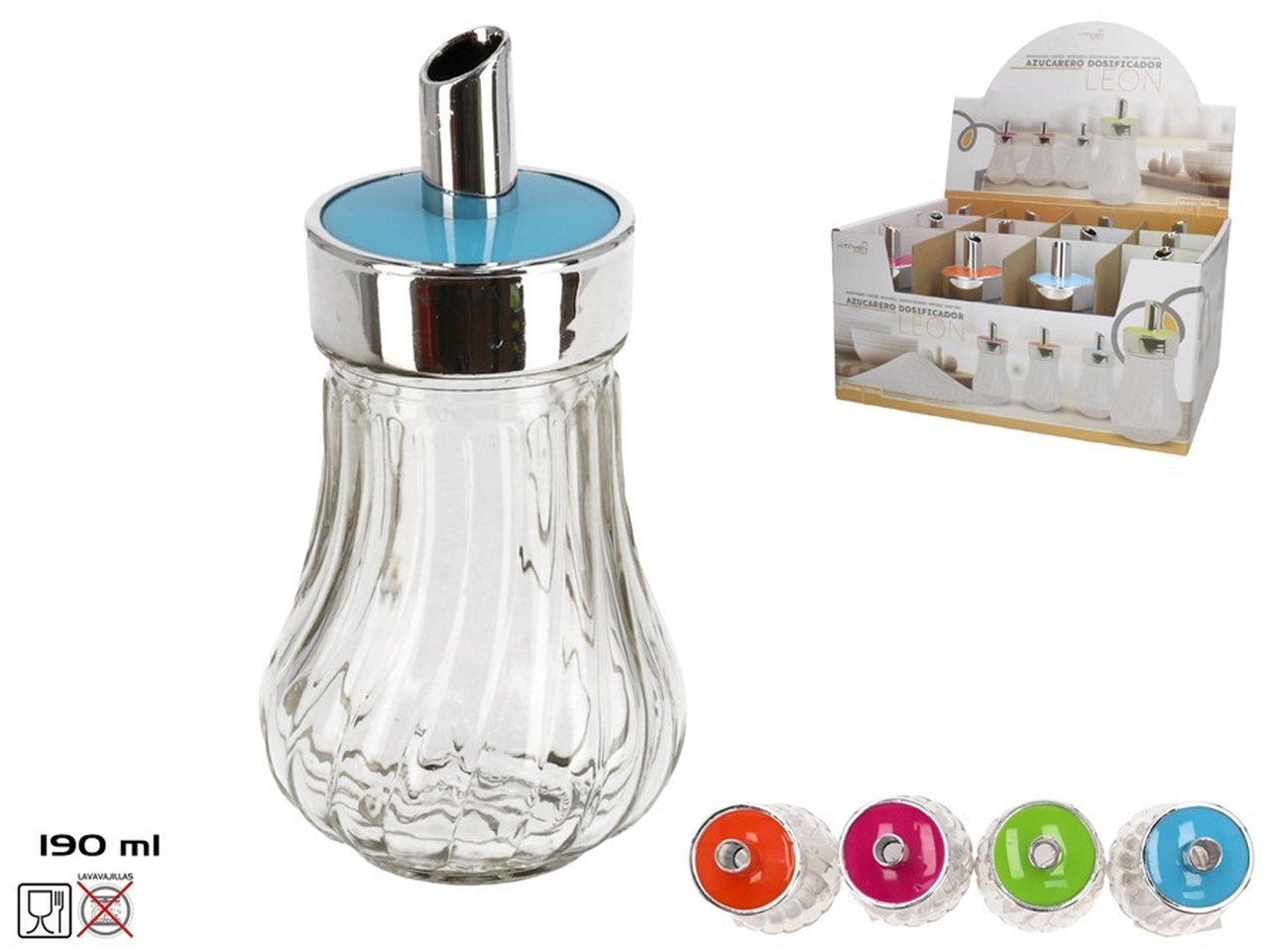 ZUCCHERIERA LEONE CON DOSATORE ZUCCHERIERA LEONE CON DOSATORE