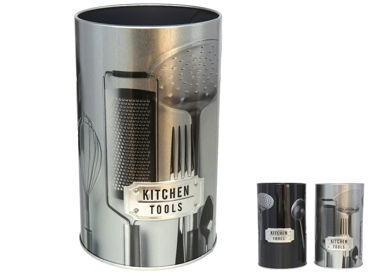 PORTAUTENSILI IN METALLO 11X18CM PORTAUTENSILI IN METALLO 11X18CM