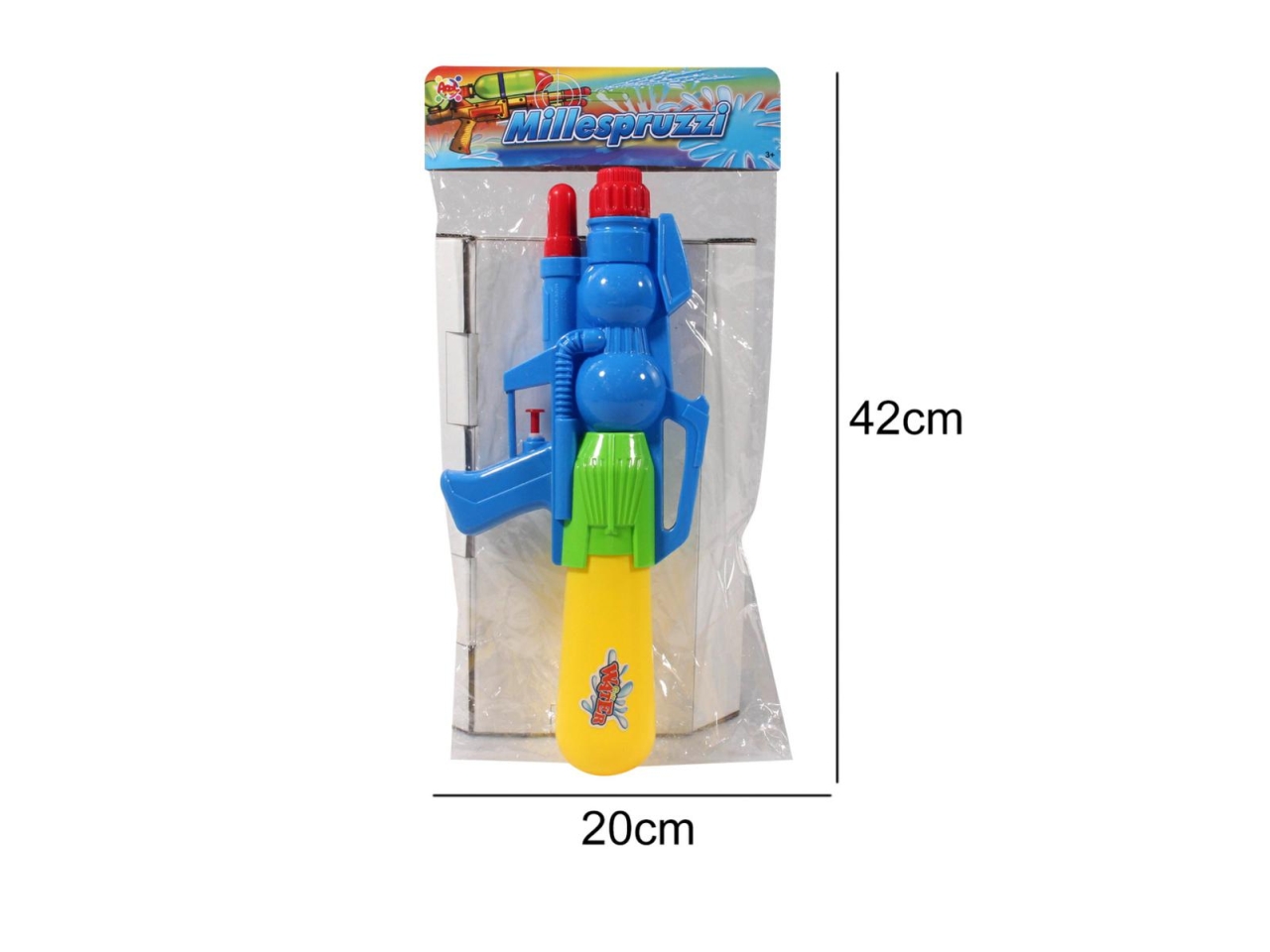 PISTOLA AD ACQUA IN 2 COLORI ASSORTITI 39872