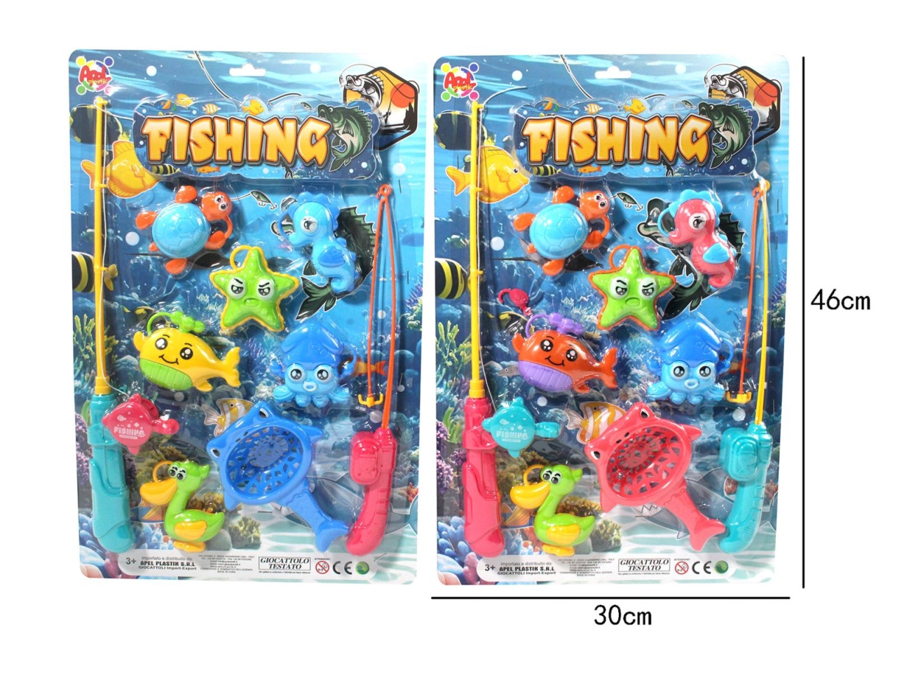 GIOCO PESCA CON 2 CANNE 40263