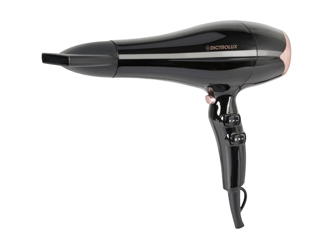 PHON NERO 2200W CON DIFFUSORE GOLD GLOSSY 876711