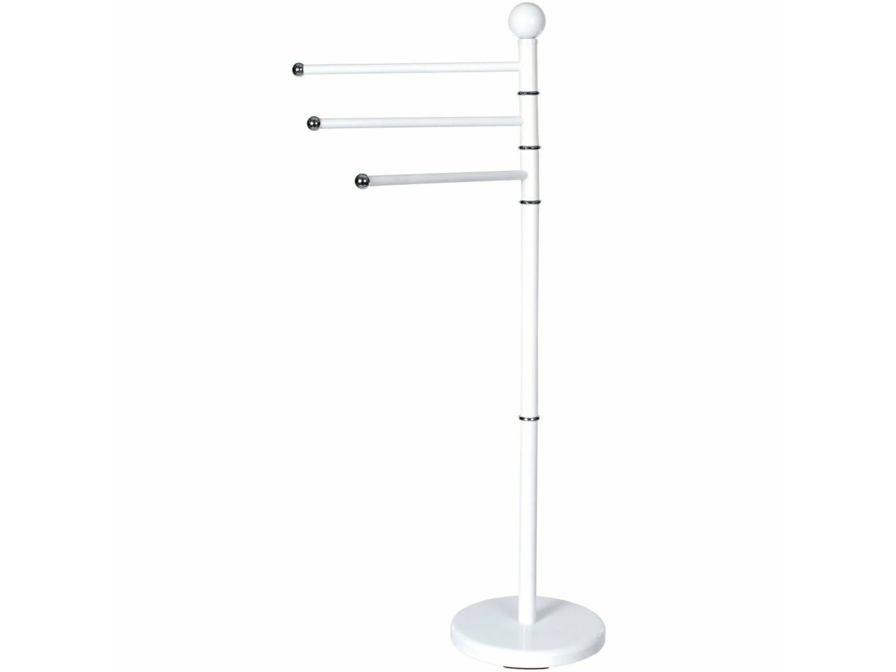 PORTA ASCIUGAMANI 3 POSTI BIANCO 726147