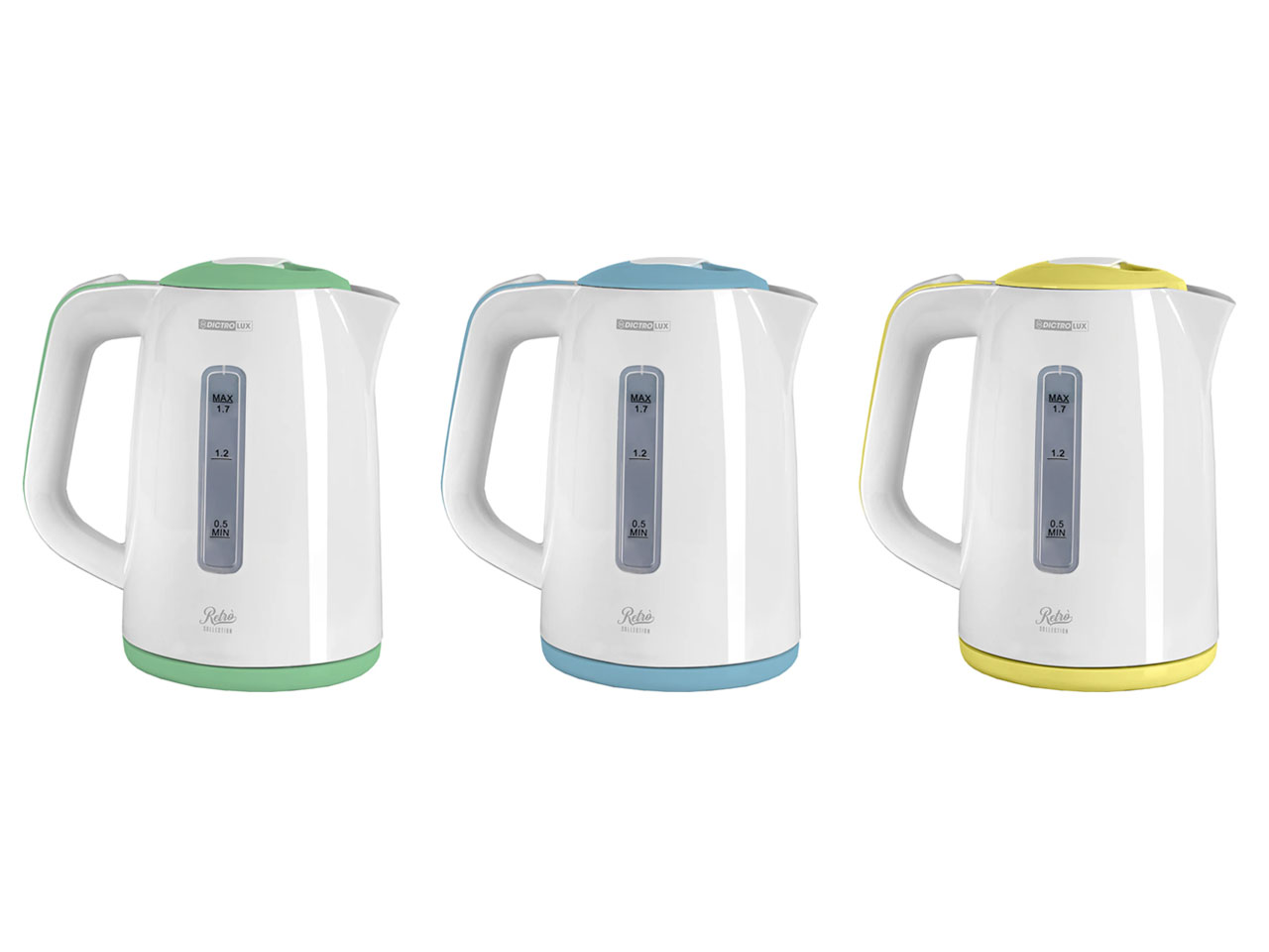 BOLLITORE 1,7LT 2200W IN 3 ASS. 876802