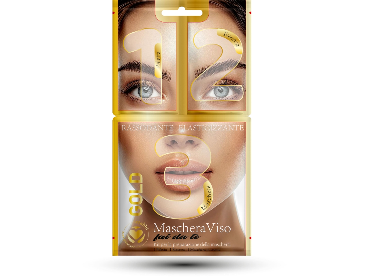 MASCHERA VISO DIY GOLD 30GR+6 GR 02201