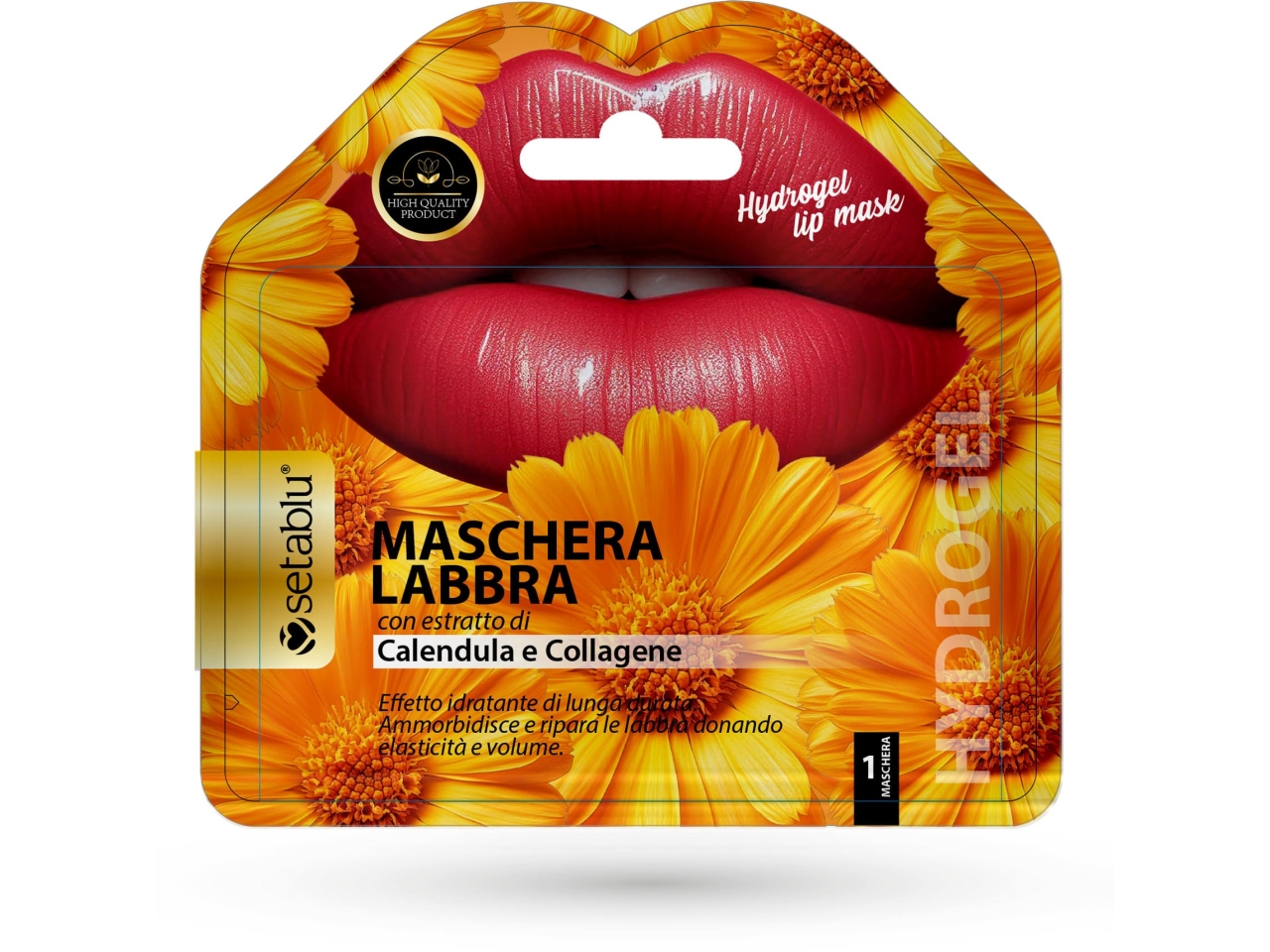 MASCHERA LABBRA HYDROGEL ALLA CALENDULA 02207