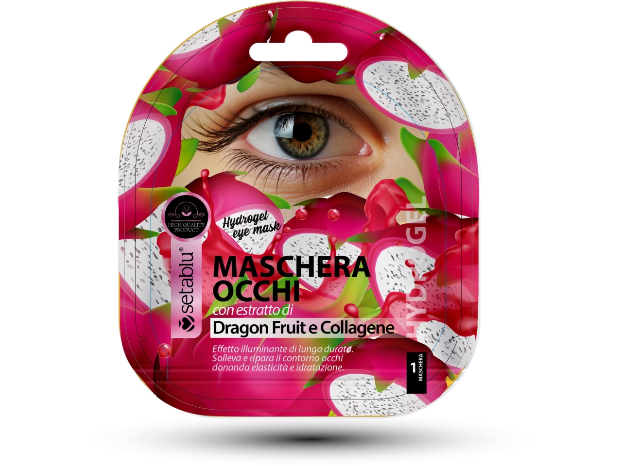 MASCHERA OCCHI HYDROGEL AL DRAGON FRUIT 02206