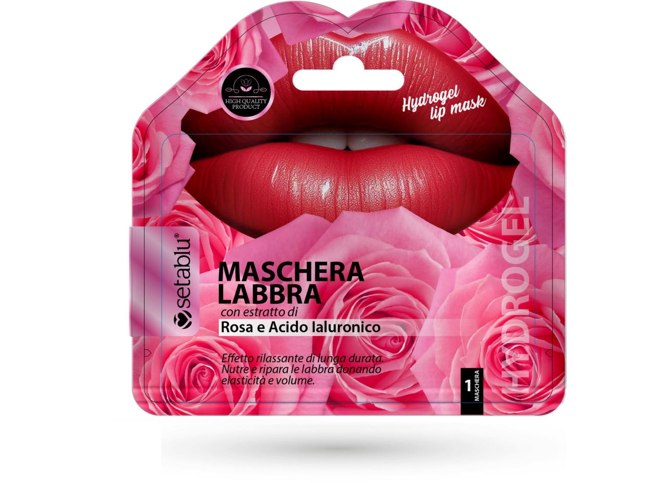 MASCHERA LABBRA HYDROGEL ALLA ROSA 02210