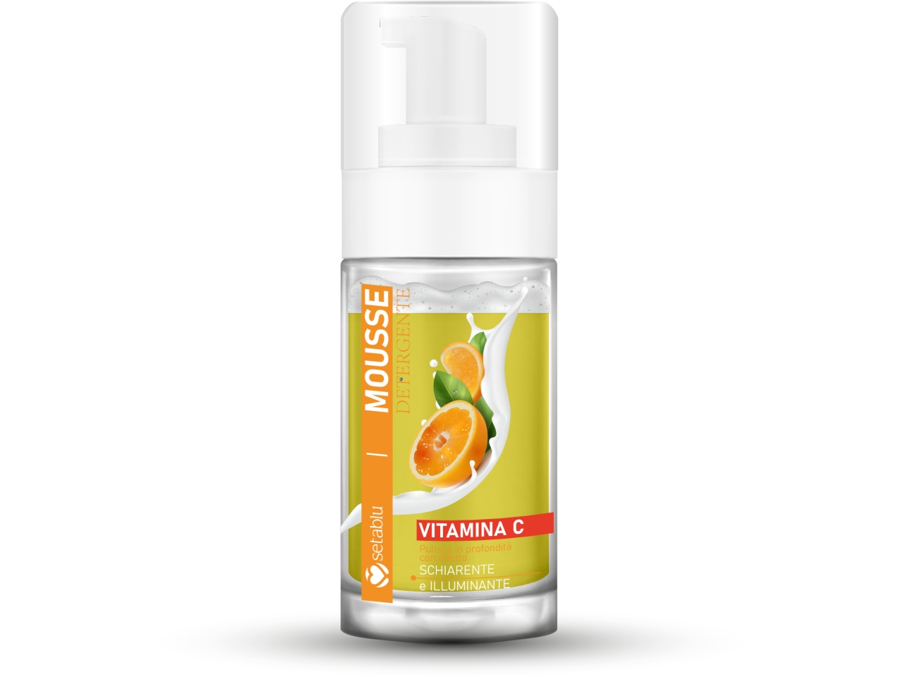 MOUSSE DETERGENTE BIFASICA 120 ML VITAMINA C 02225