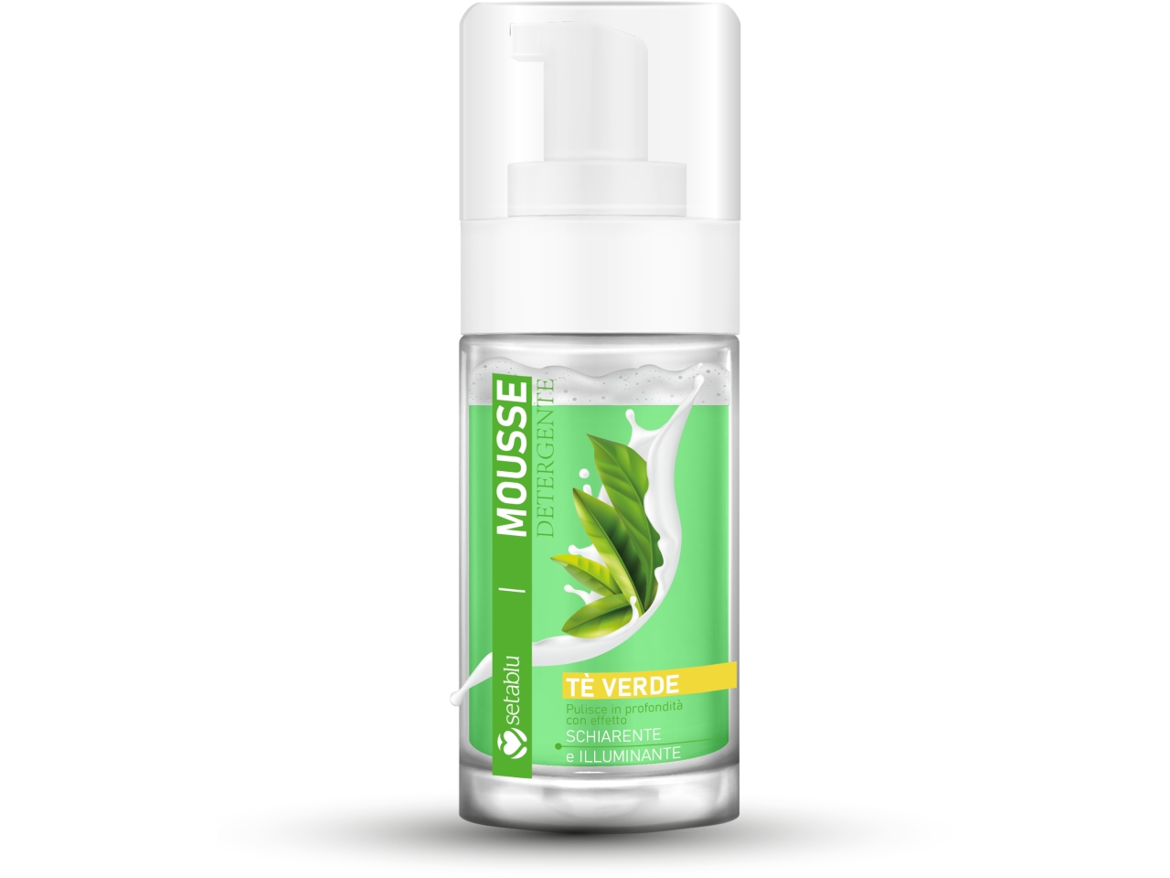 MOUSSE DETERGENTE BIFASICA 120ML TÈ VERDE 02574