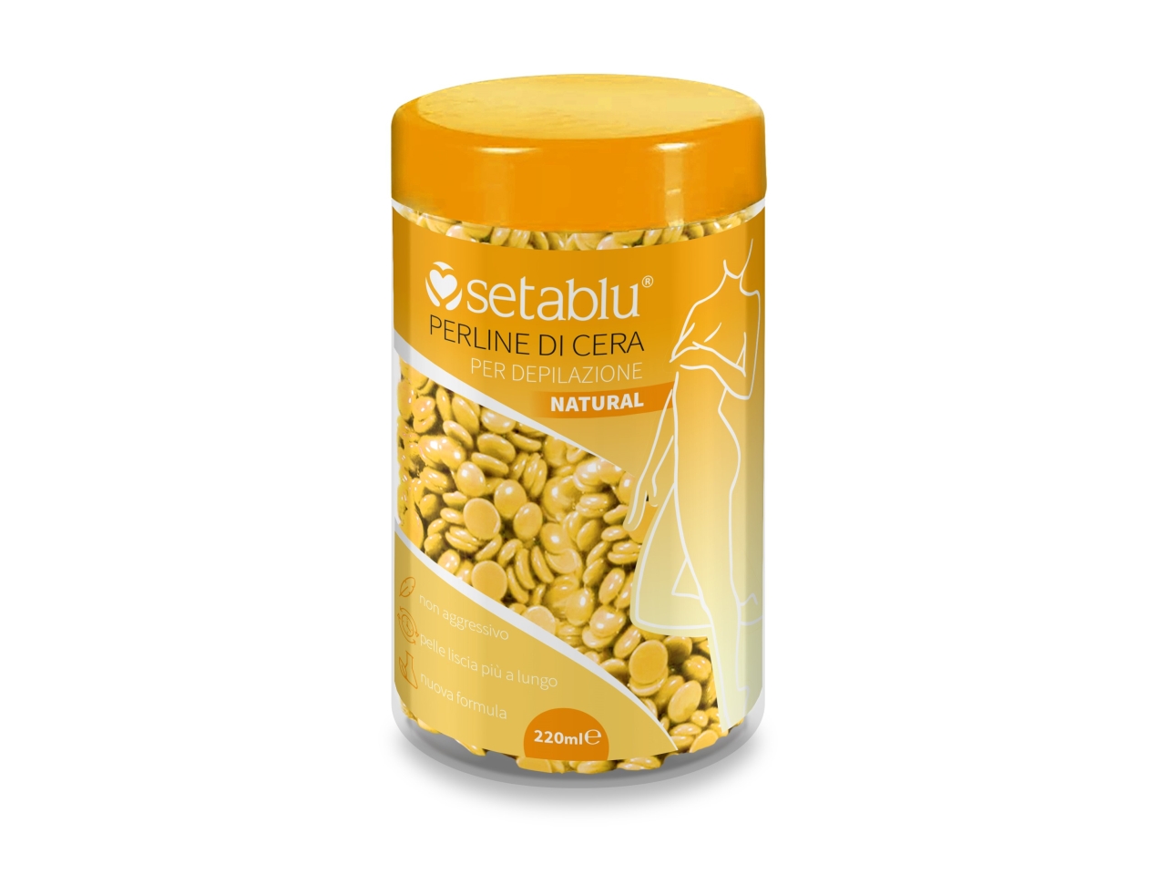 PERLINE CERA PER DEPILAZIONE 220ML NATURAL 03614