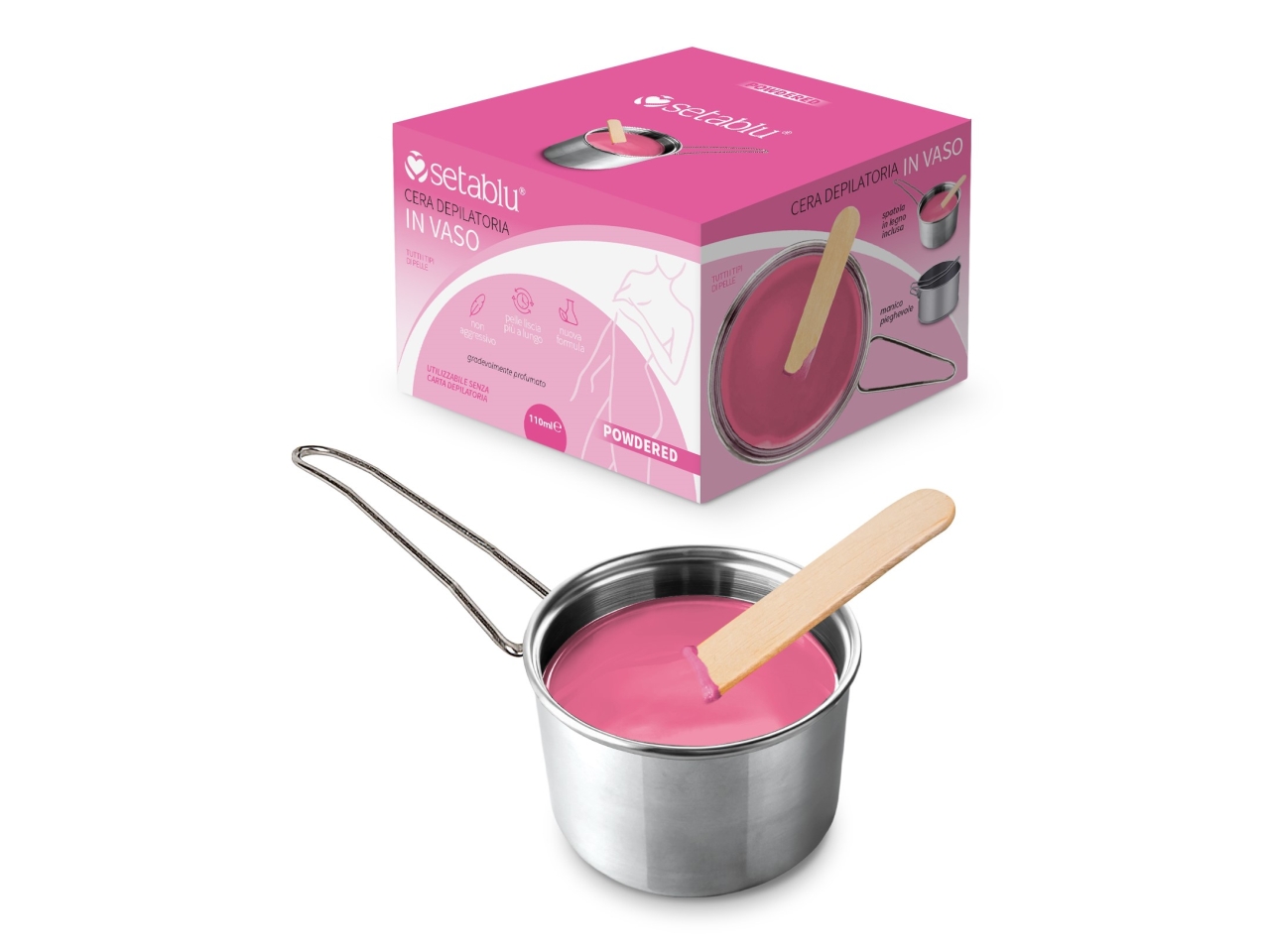 CERA DEPILATORIA IN VASO 110M POWDERED 03608