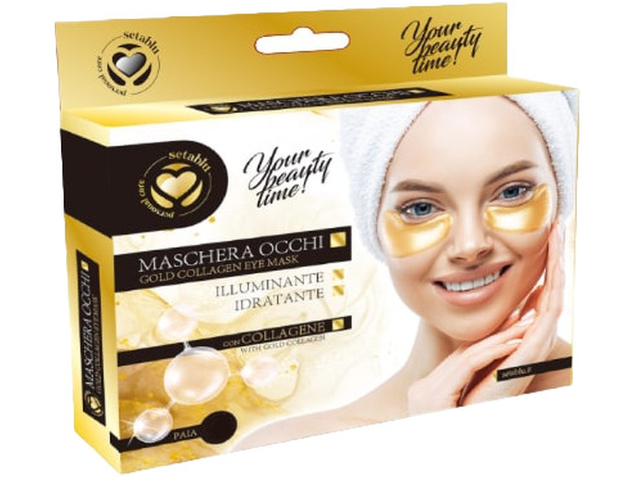 MASCHERA OCCHI GOLD 5 PAIA 40818