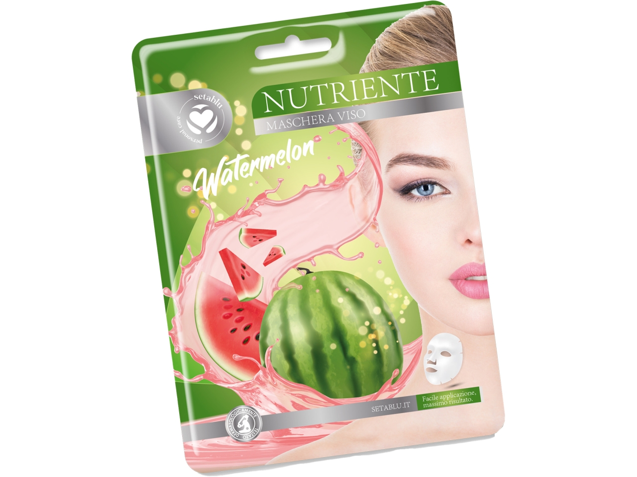 MASCHERA VISO ANGURIA IN TESSUTO 40819