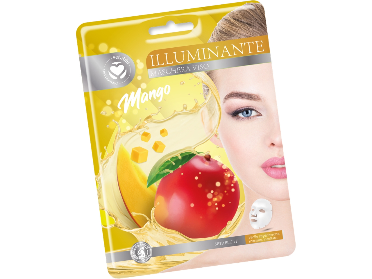 MASCHERA VISO MANGO IN TESSUTO 40820