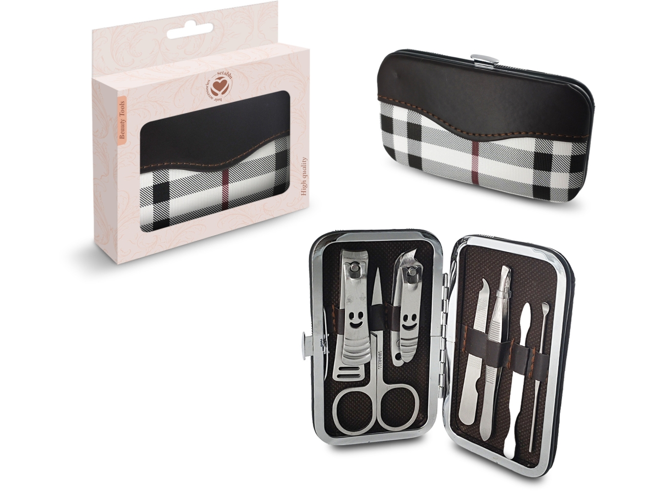 BORSELLO MANICURE SET LIME PER UNGHIE 7PZ 03403