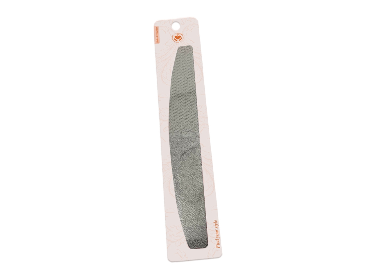 LIMA UNGHIE MEZZALUNA IN METALLO 16,3CM 02543