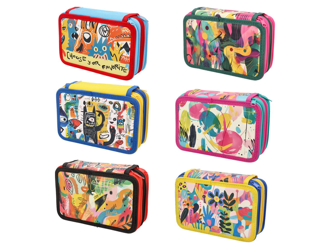 ASTUCCIO 3ZIP ART 12 PAST+18 PEN 400191836