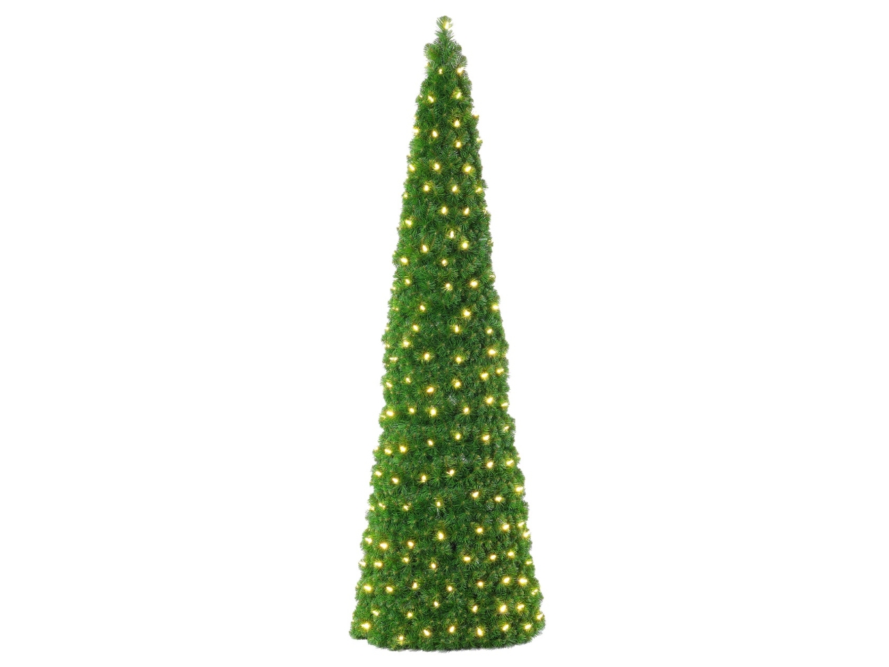 ALBERO CONICO 240CM D.70CM PVC 720 LED CONOLED240