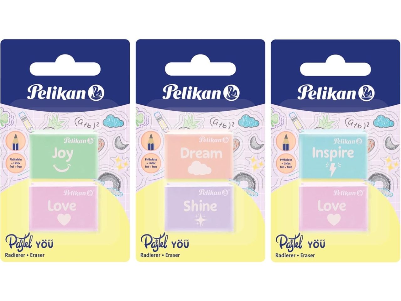 GOMMA PASTEL YOU EDITION 2PZ ASS 400201567