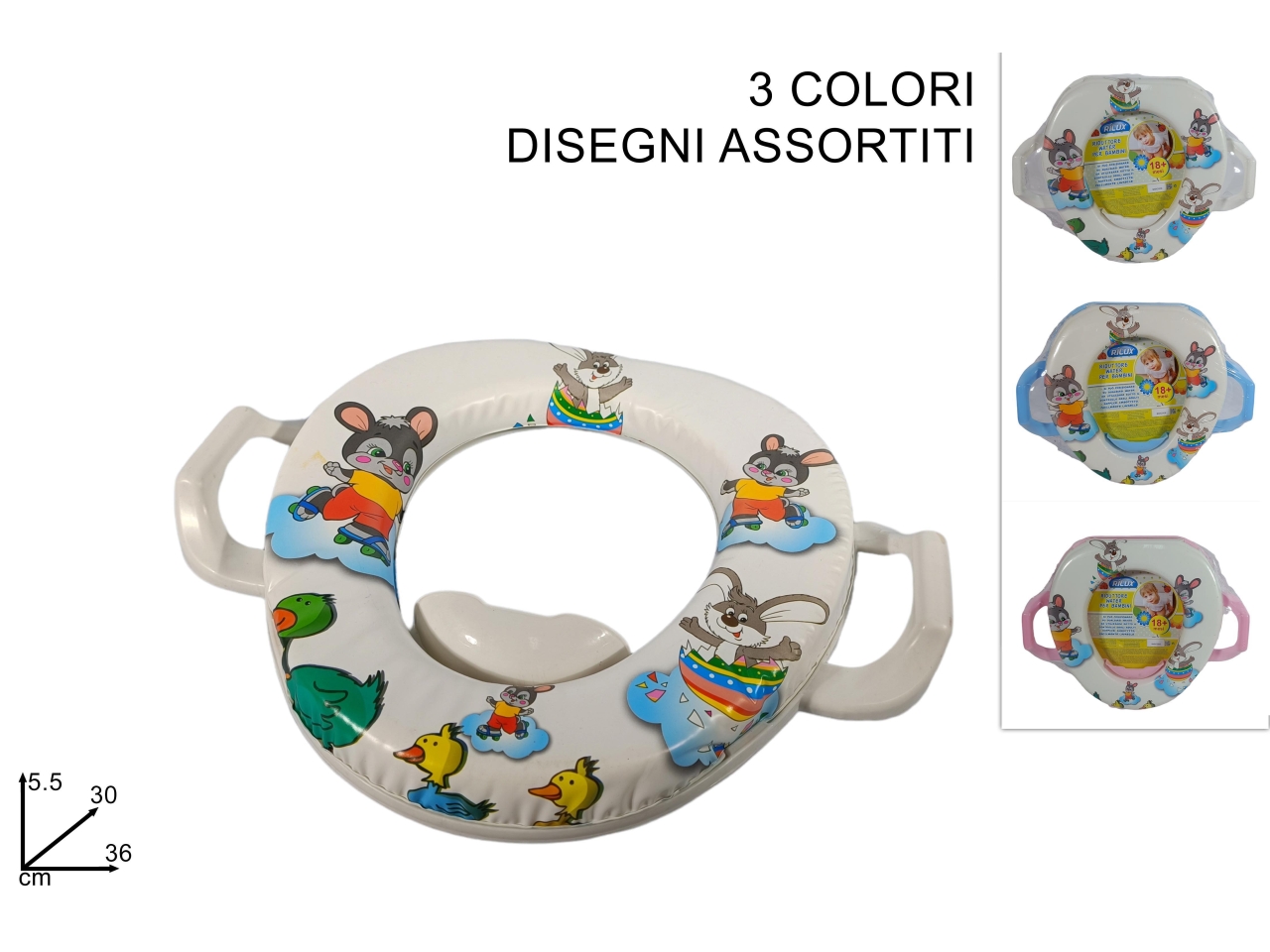 RIDUTTORE WATER C/MANICI PER BAMBINI COLORI ASS.