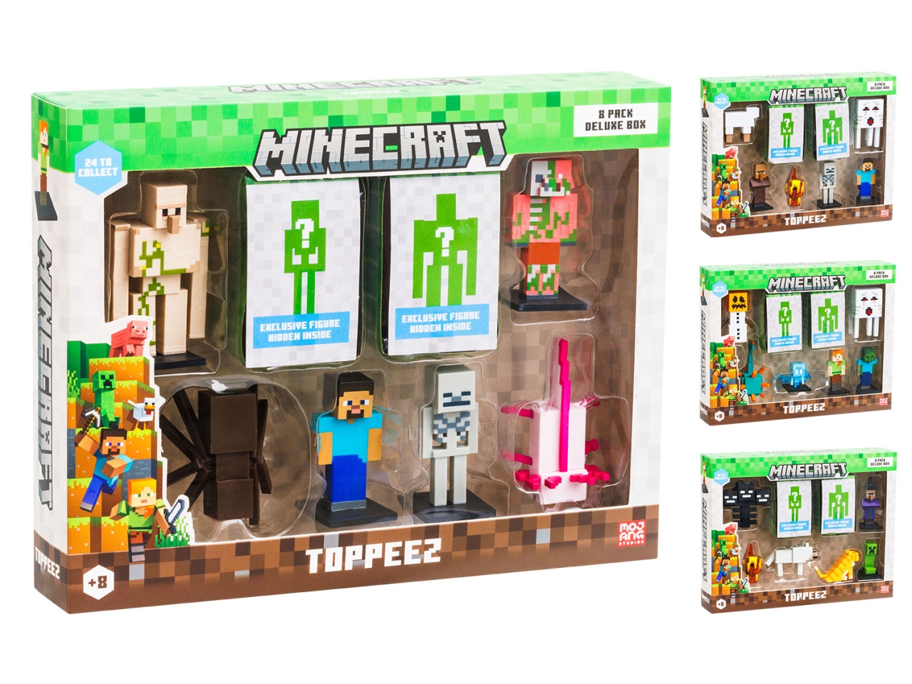 MINECRAFT SERIE2 3D PACK 8 MCR175816