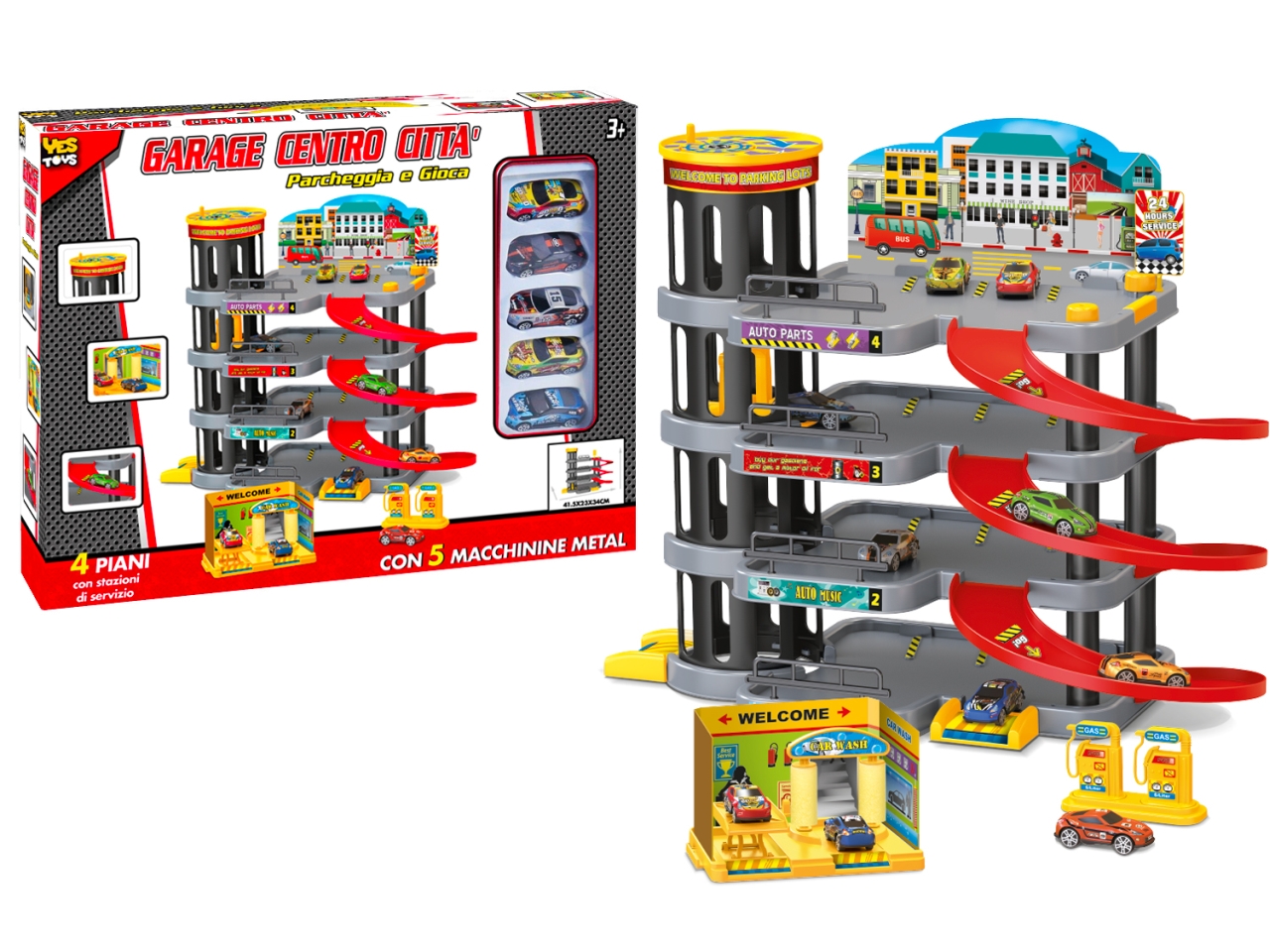 MAXI GARAGE CITTA’ CON 5 AUTO MGG52512