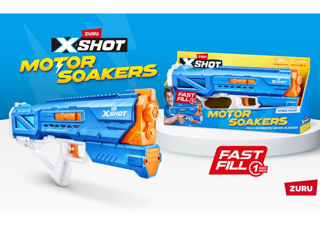 X-SHOT WATER FAST FILL MEDIUM MOTOR SOAKER 118158