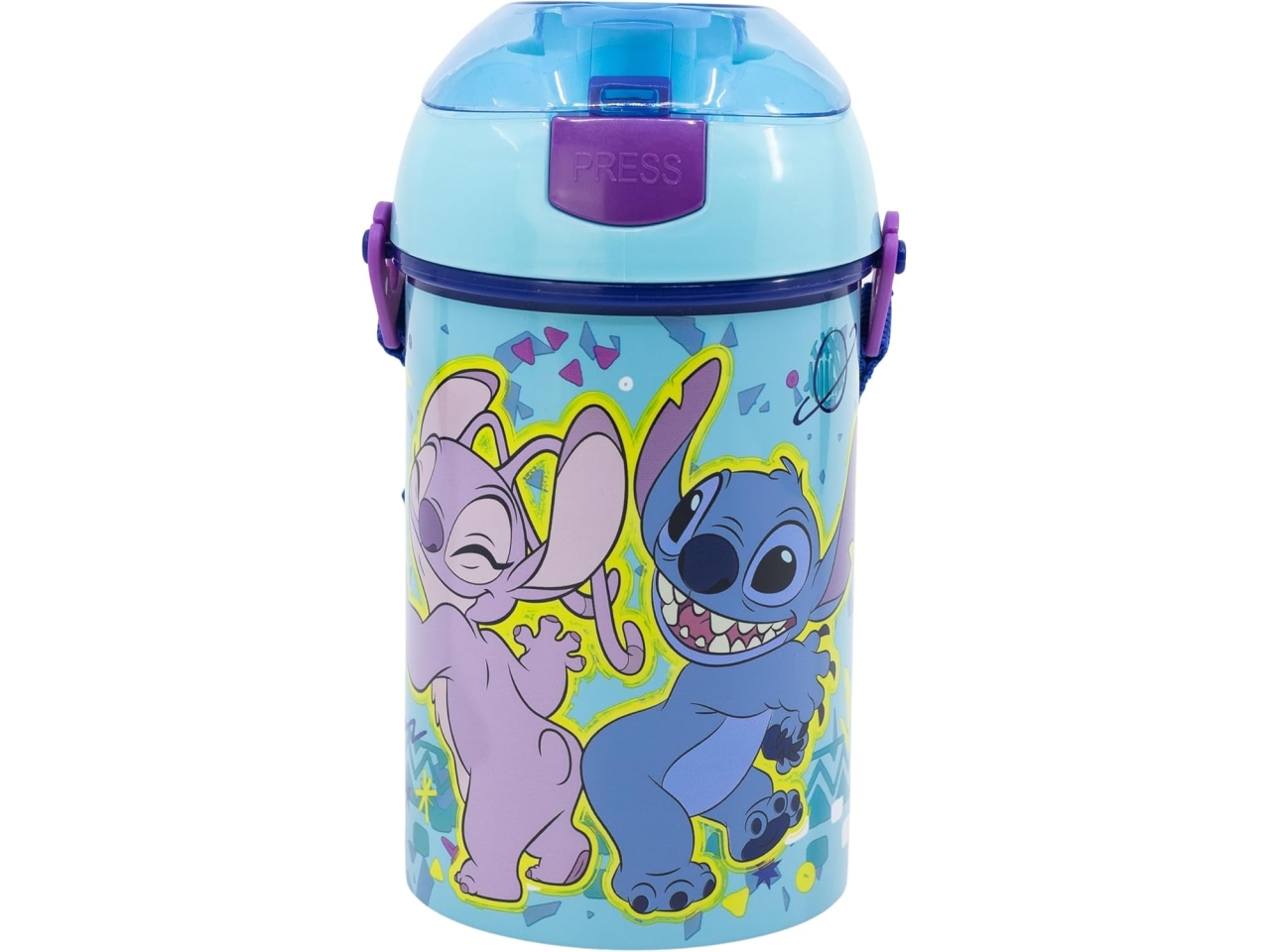 STITCH BORRACCIA POP UP 450ML CON TRACOLLA ST75069