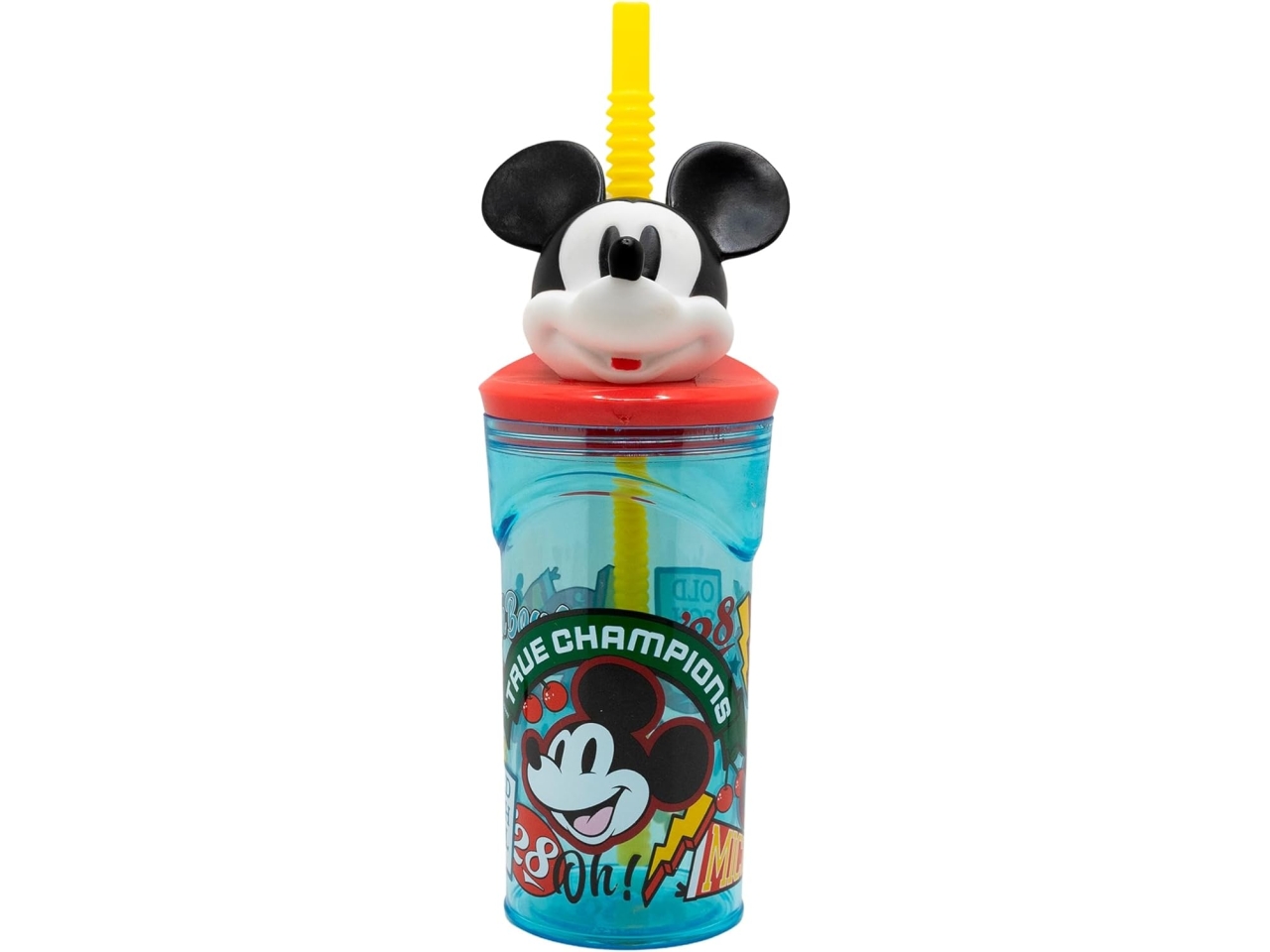 MICKEY BICCHIERE CANNUCCIA 3D ECOZEN 360ML ST81166 MICKEY BICCHIERE CANNUCCIA 3D ECOZEN 360ML ST81166