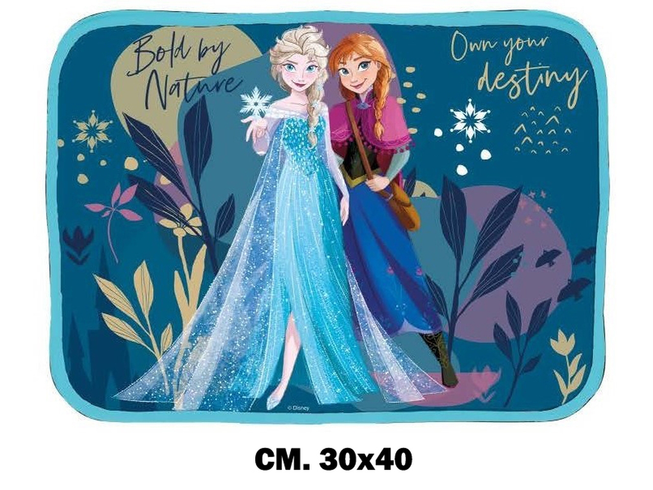FROZEN TOVAGLIETTA RIPIEGABILE 30x40CM TV13FR FROZEN TOVAGLIETTA RIPIEGABILE 30x40CM TV13FR