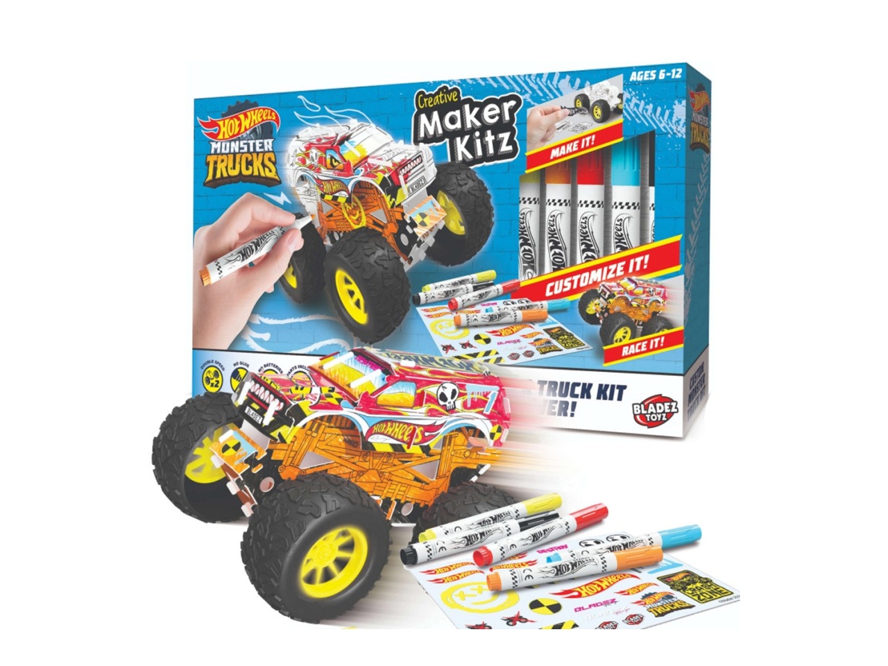 HOT WHEELS MONSTER CREA E COLORA HTW17553 HOT WHEELS MONSTER CREA E COLORA HTW17553