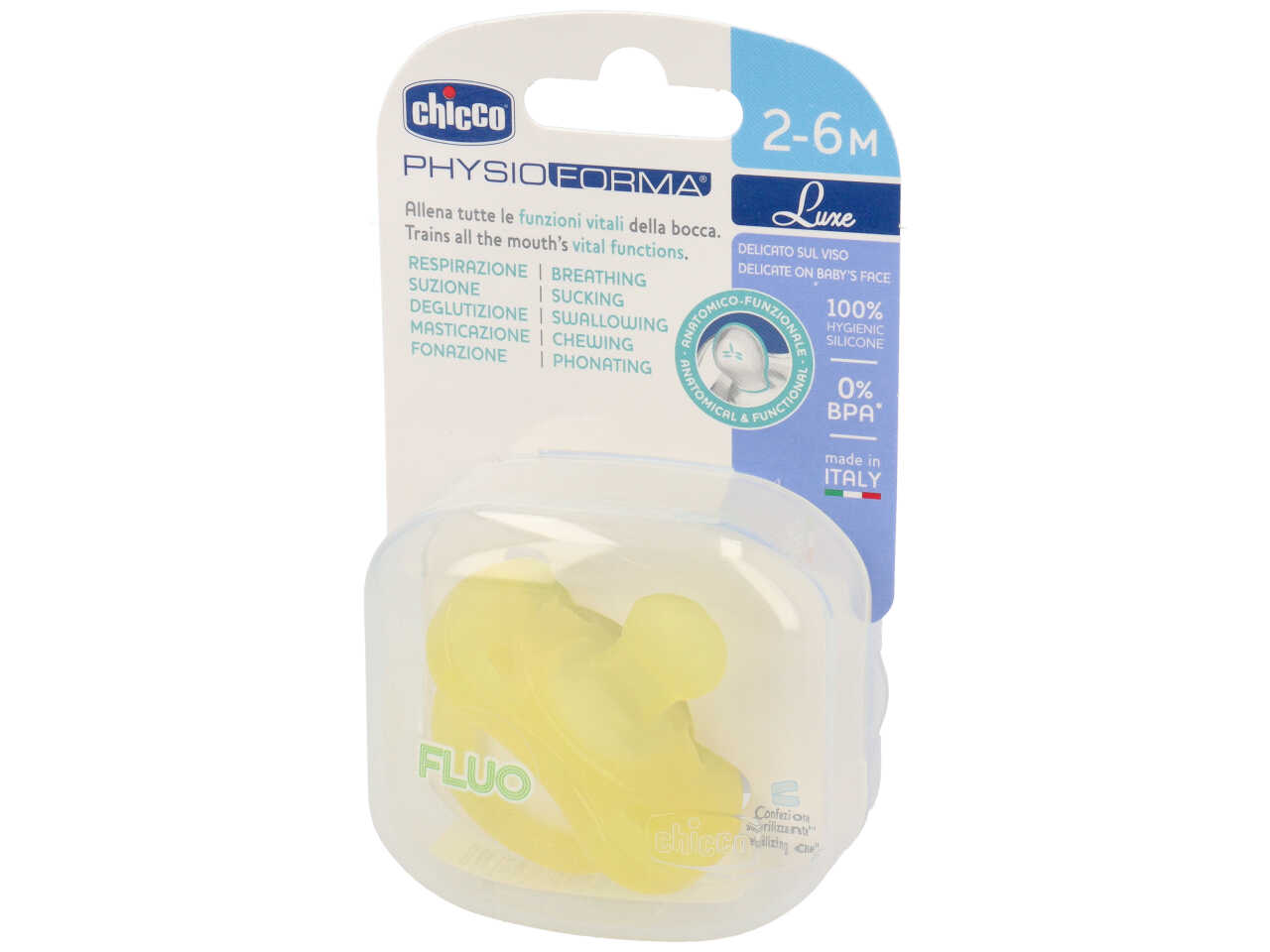 GOMMOTTO LUXE FLUO GIALLO 2-6M 00073018910000
