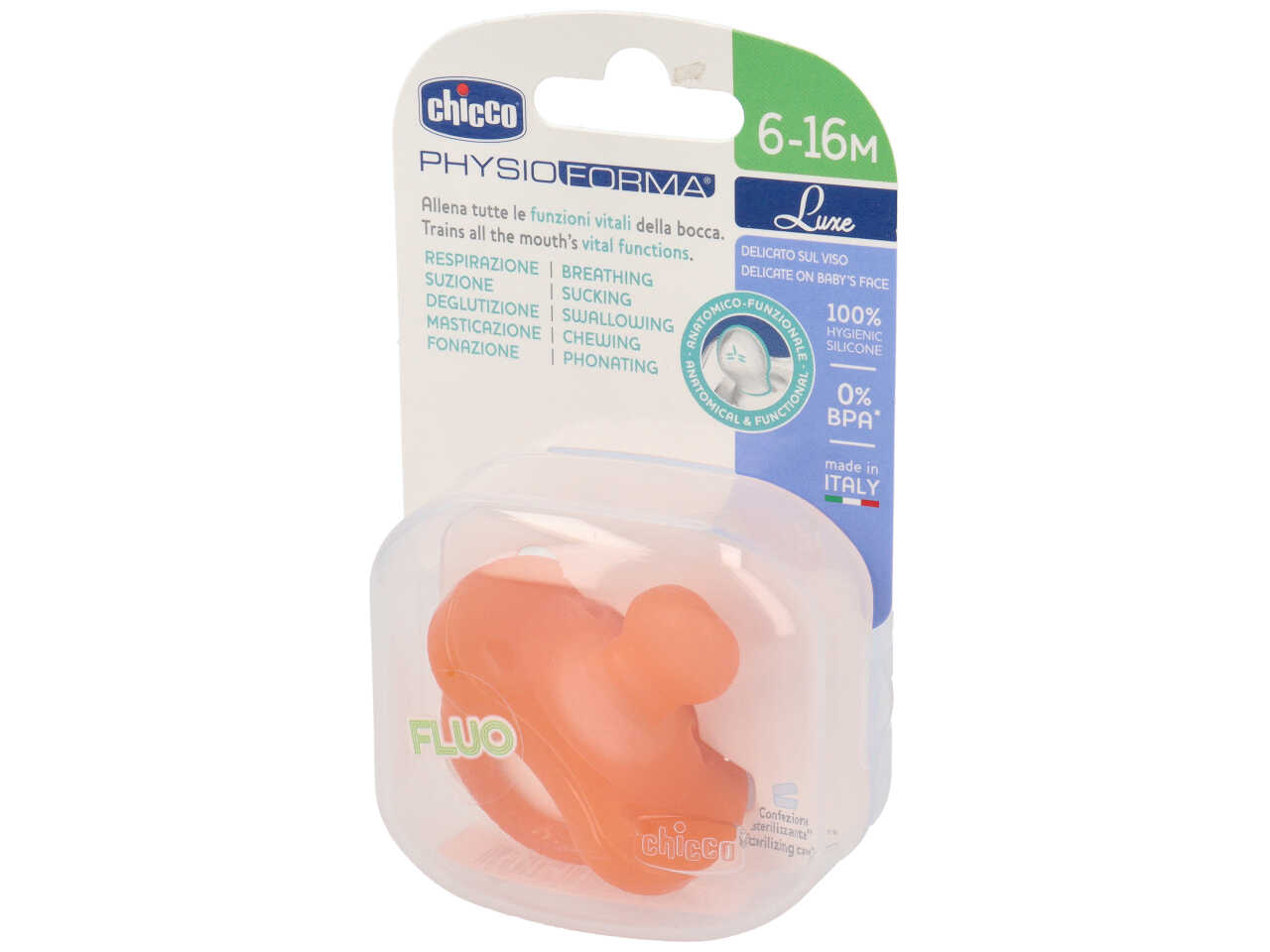 GOMMOTTO LUXE FLUO ARANCIONE 6-12M 00073017910000
