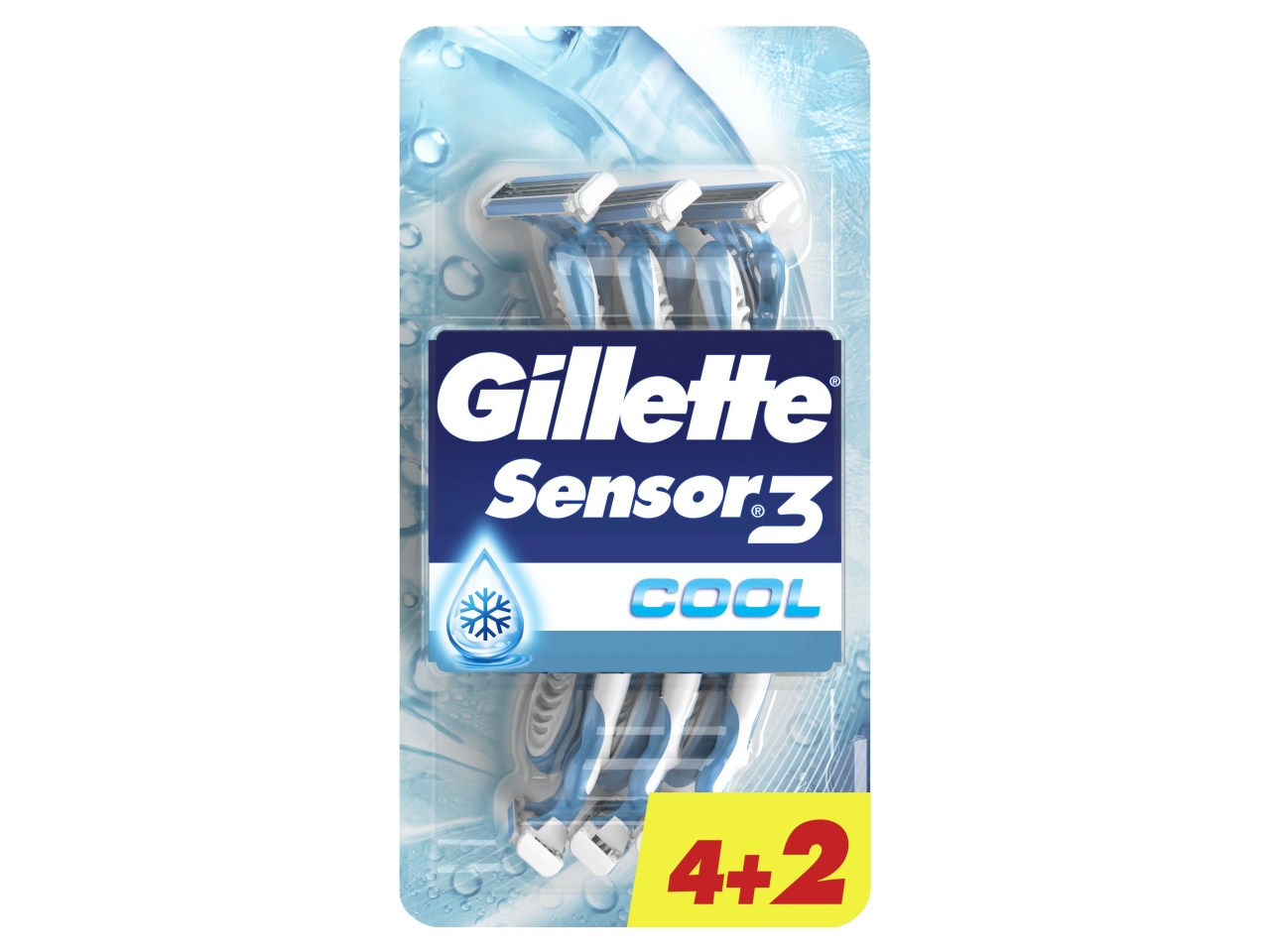 GILLETTE SENSOR3 COOL 4+2 RT09716 $