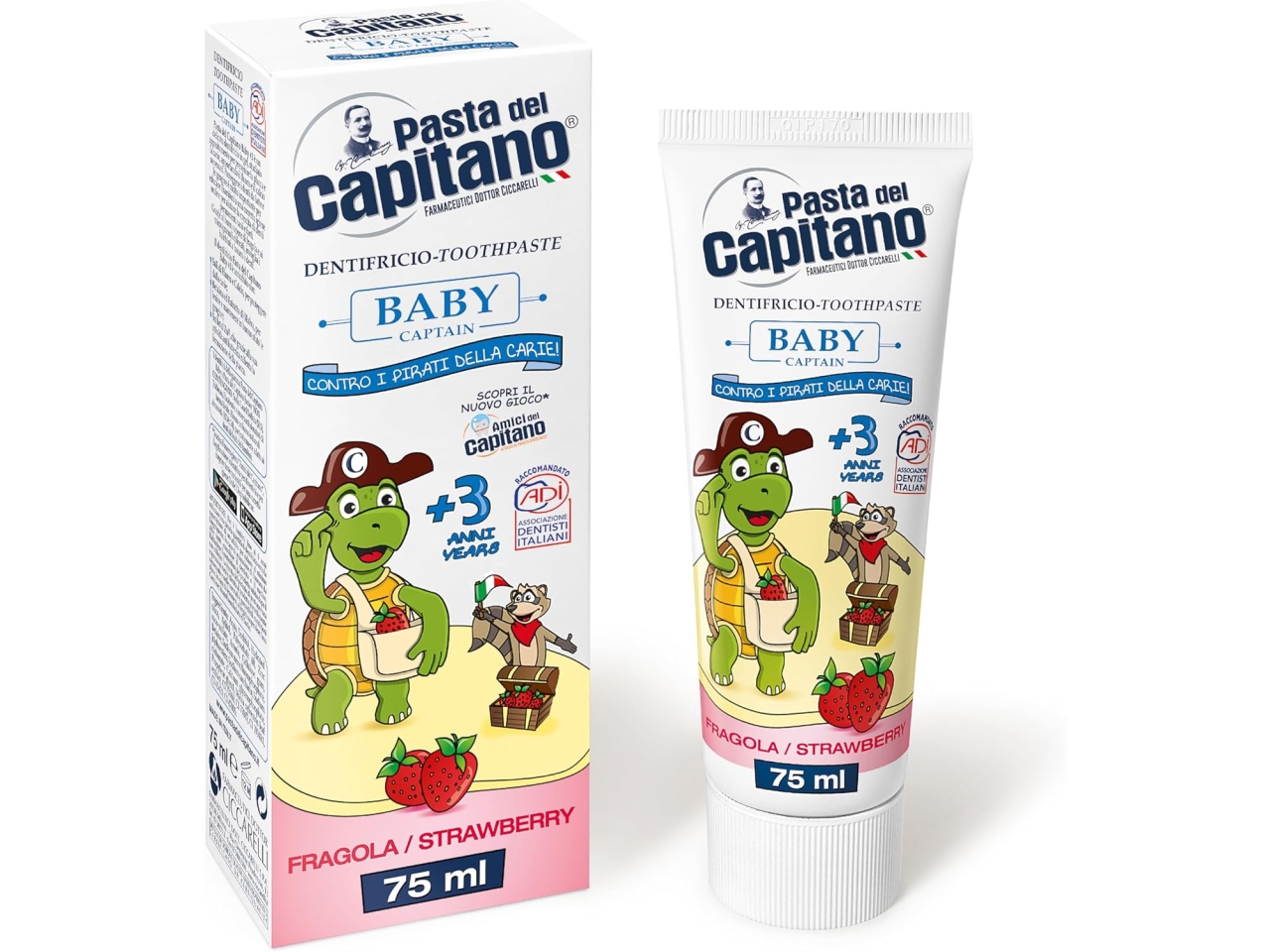 PASTA DEL CAPITANO DENTIFRICIO75ML FRAG. RT13211 $