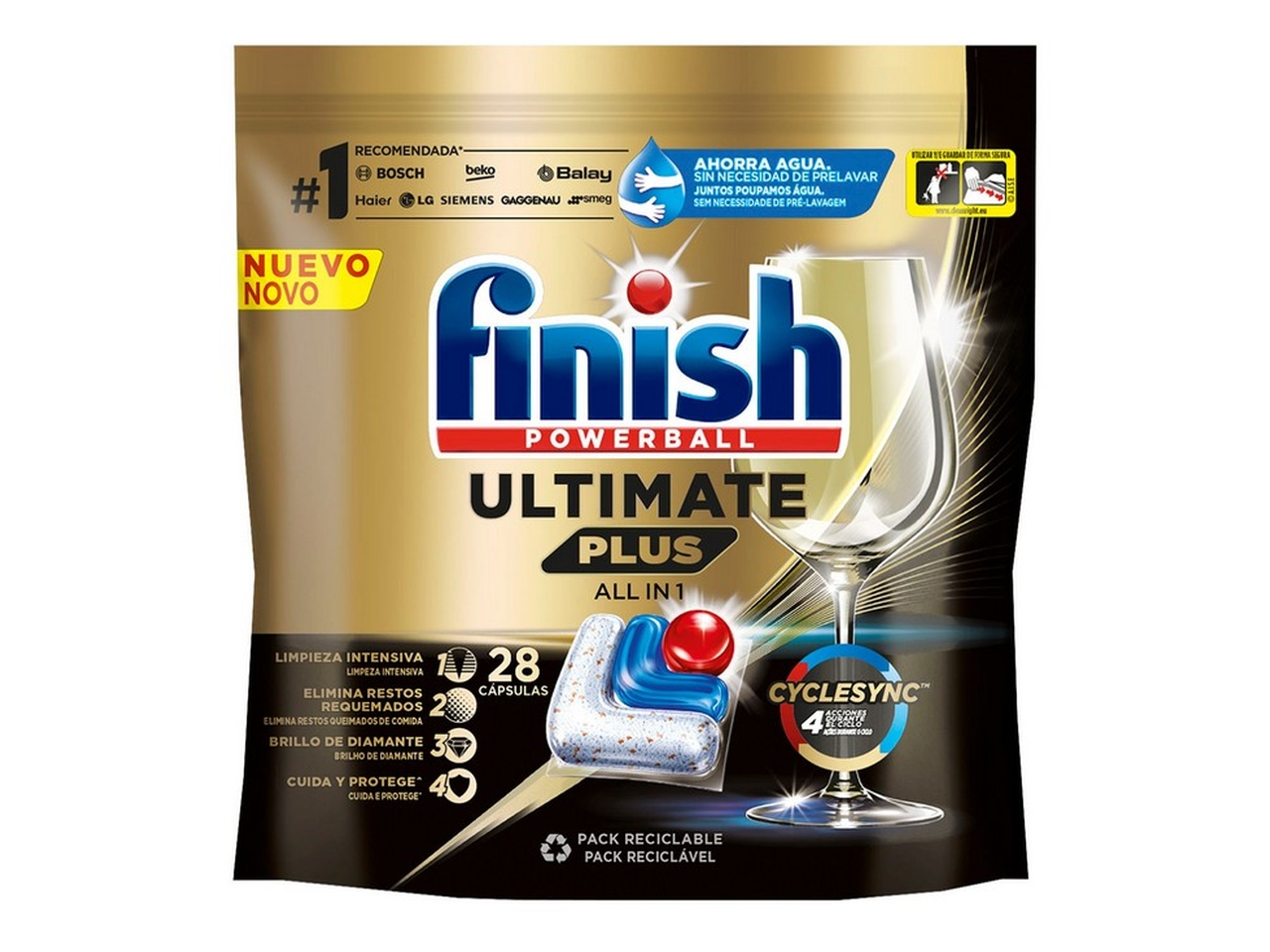 FINISH POWERBALL ULTIMATE PLUS ALL IN 1 RT12400 $