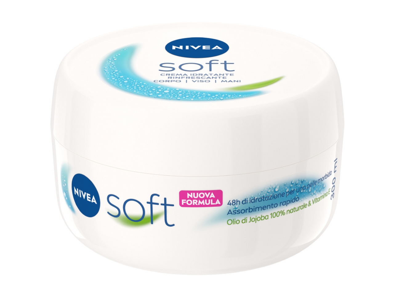 NIVEA CREMA SOFT 300ML RT13312 $