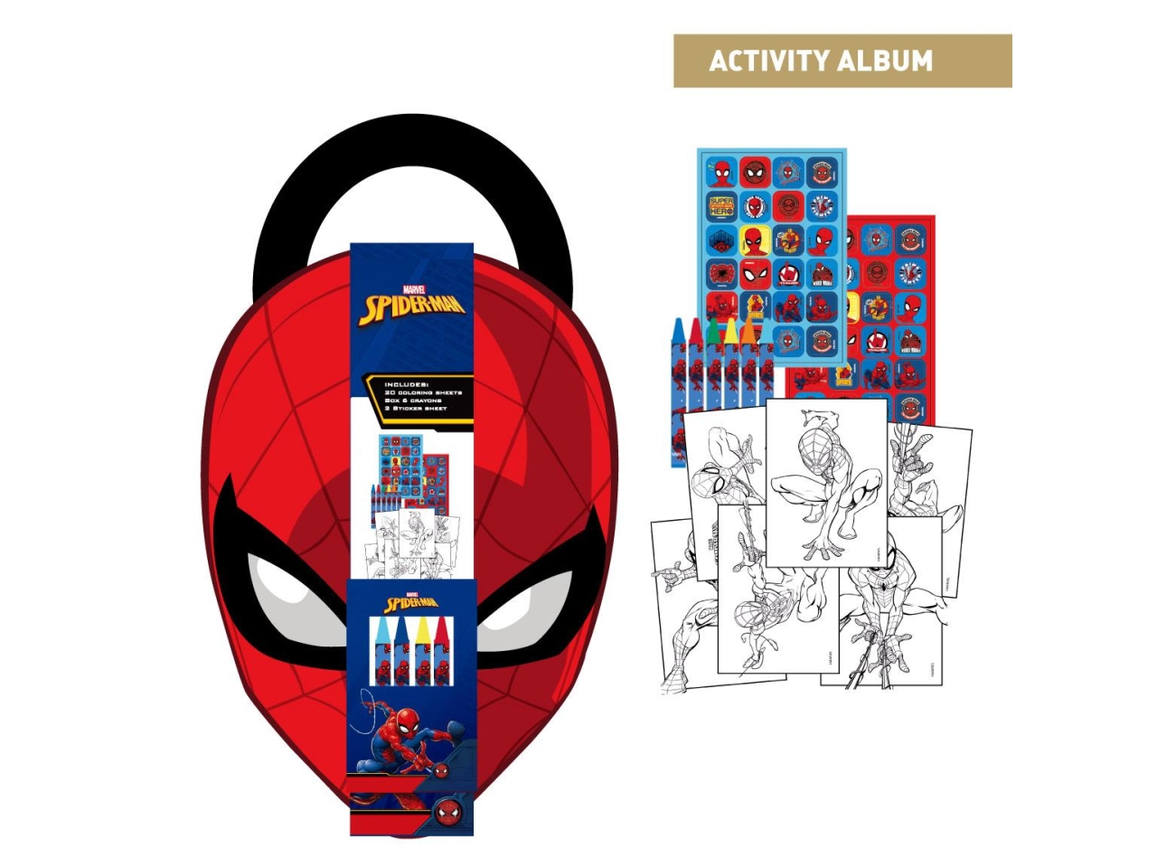 SPIDERMAN LIBRO DA COLORARE 2700001792