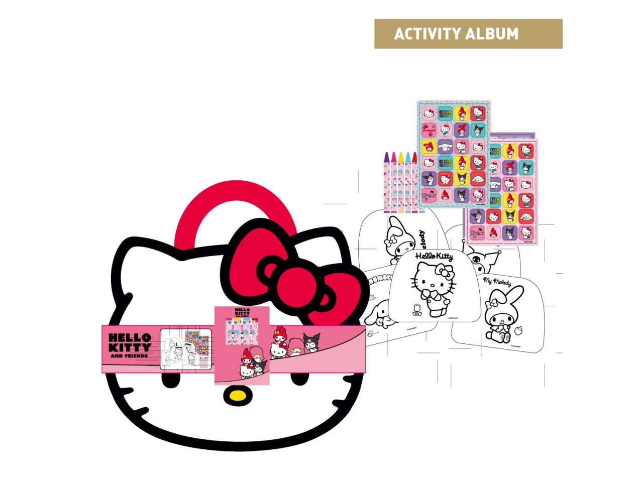 HELLO KITTY LIBRO DA COLORARE 2700001793
