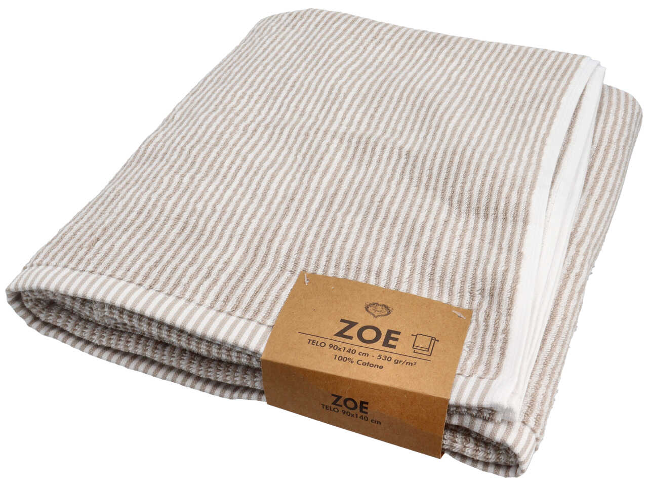 ZOE TELO 90X140CM TORTORA 01280407 ZOE TELO 90X140CM TORTORA 01280407