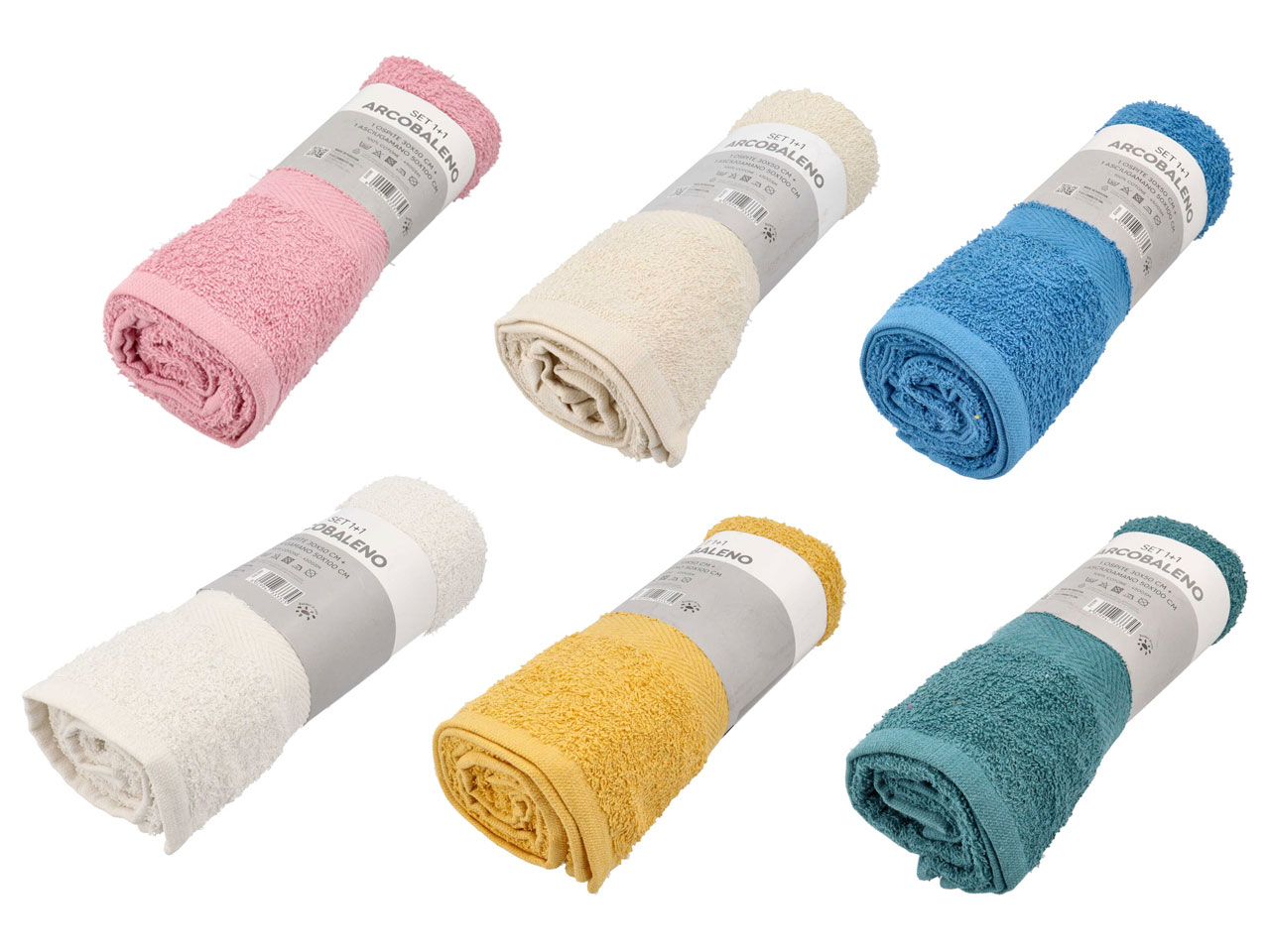 ARCOBALENO SET ASCIGAMANI 1+1 013707