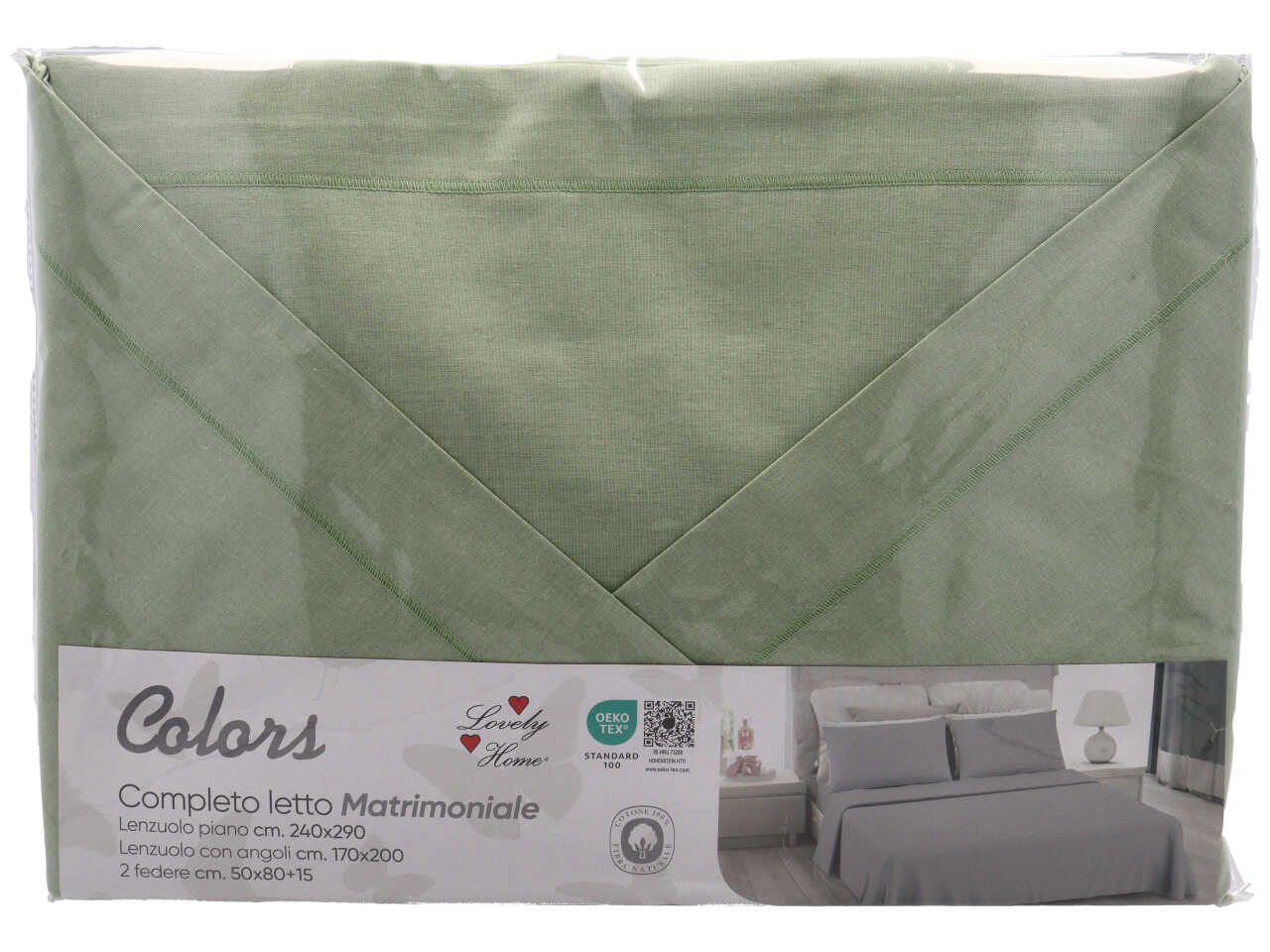 COLORS COMPLETO LETTO 2P SALVIA 05308676