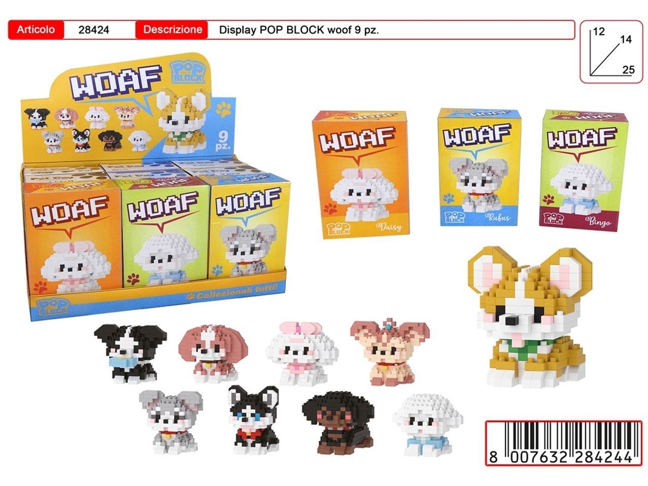 POP THE BLOCK WOAF 28424 POP THE BLOCK WOAF 28424