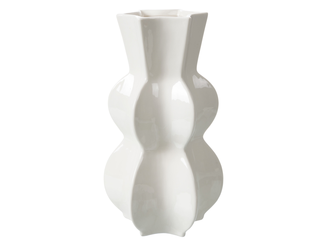 VASO EXAGONAL GR. 15,4X13,5X26,5CM JM10719 VASO EXAGONAL GR. 15,4X13,5X26,5CM JM10719